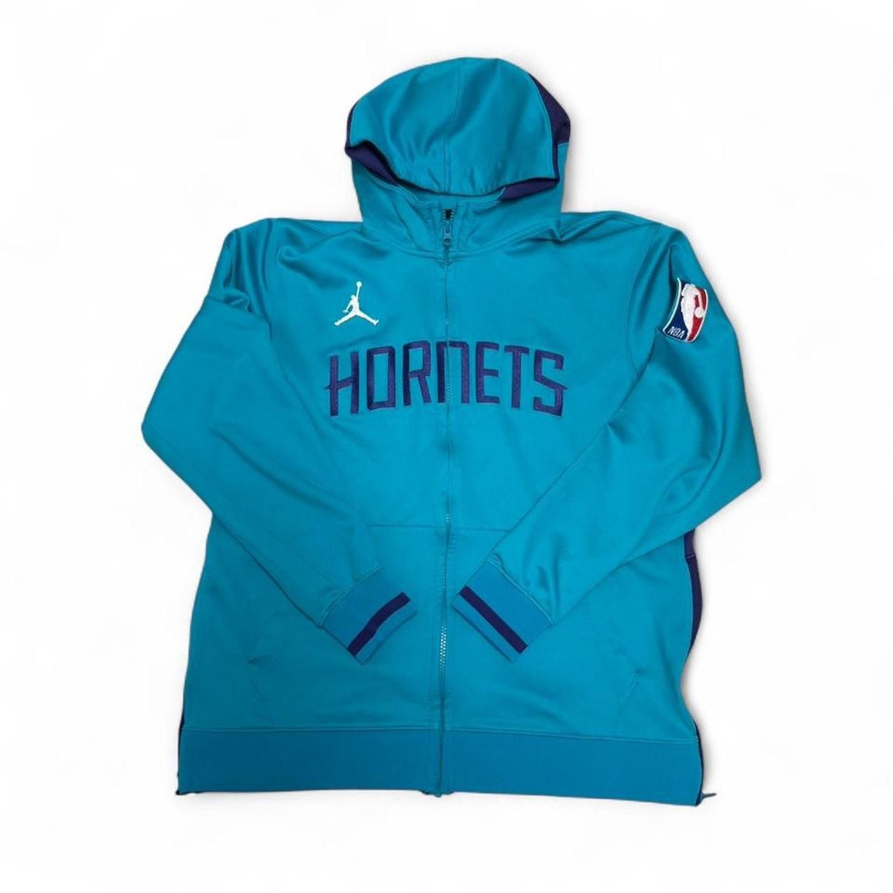 Jordan Brand sz L - NBA x Jordan Charlotte Hornets track jacket hoodie Size US L / EU 52-54 / 3 - 1 Thumbnail