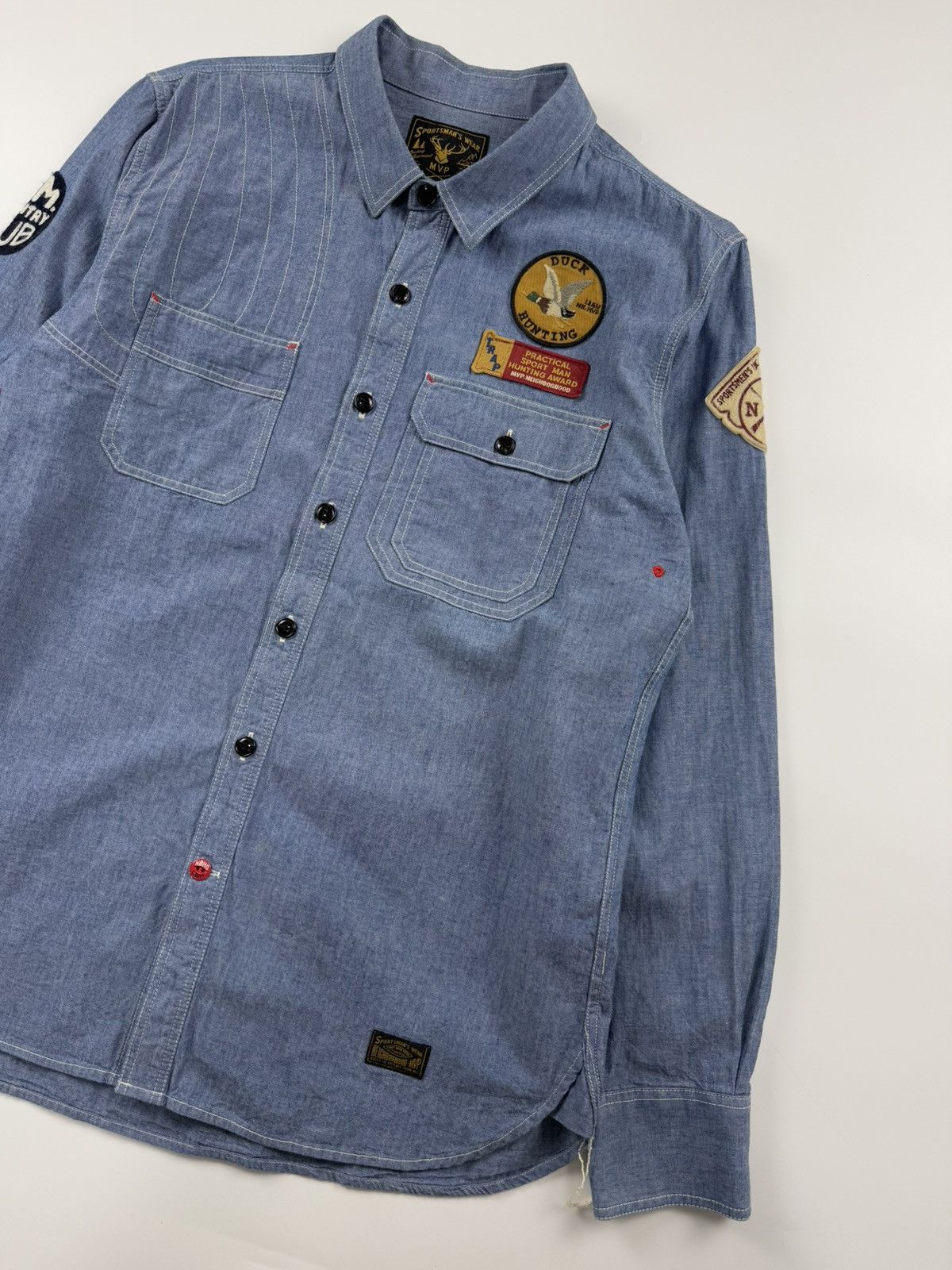 Neighborhood Neighborhood x MVP Chambray Shirt Size US L / EU 52-54 / 3 - 4 Thumbnail