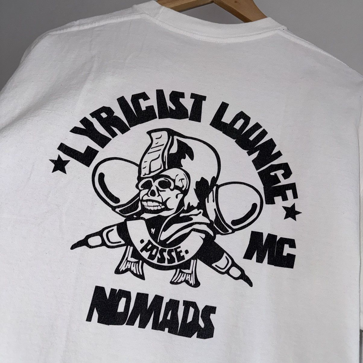 NFS Exclusive Nomads Lyricist Lounge MC Posse Skull Tee