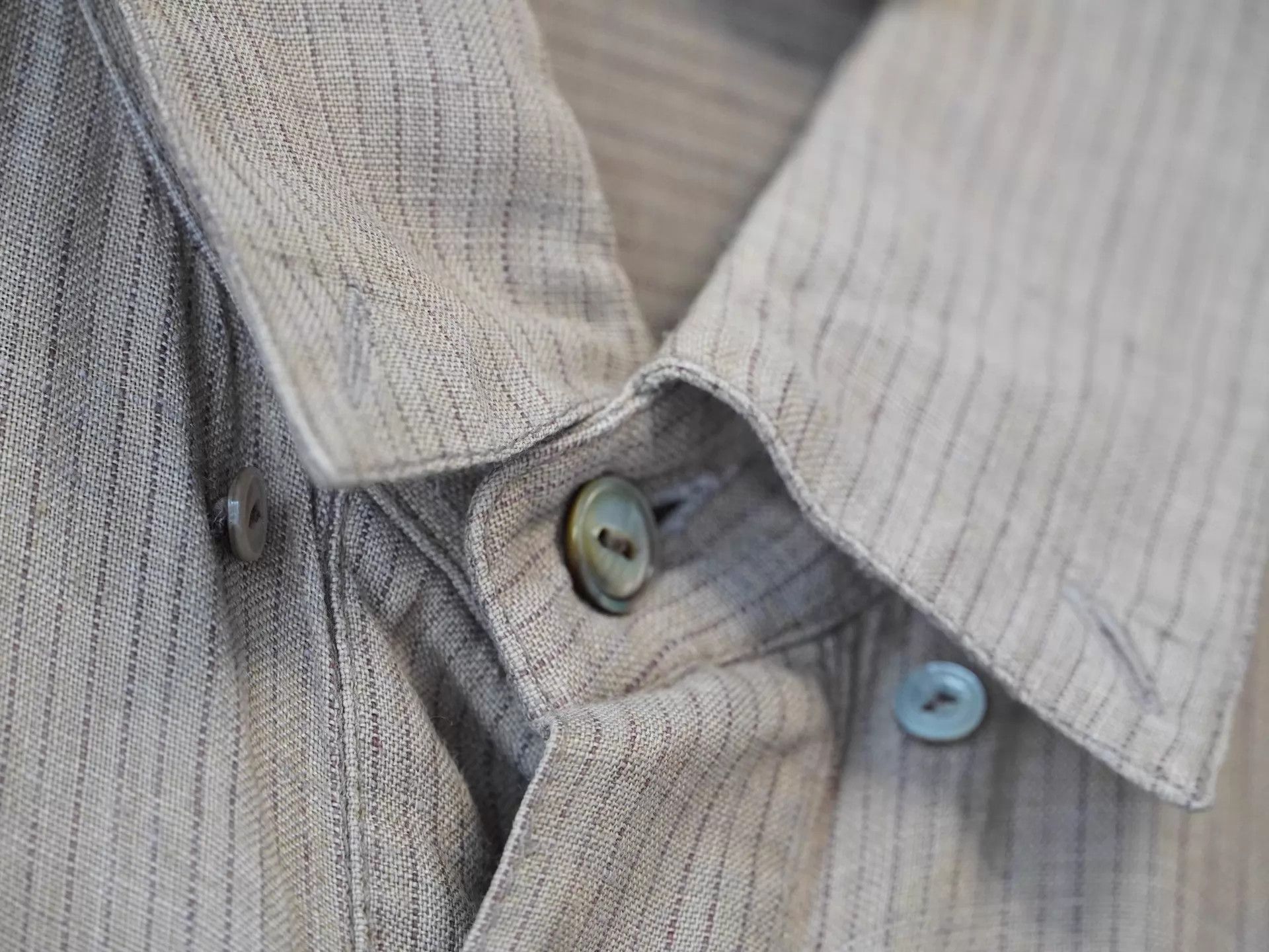 Issey Miyake Issey Miyake Linen Double Pocket Shirt M Size US M / EU 48-50 / 2 - 4 Thumbnail