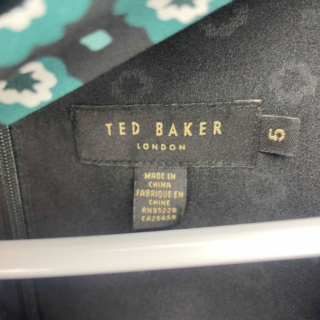 Ted Baker TED BAKER Dolley 70’s Print Mini Dress Size L / US 10 / IT 46 - 13 Thumbnail
