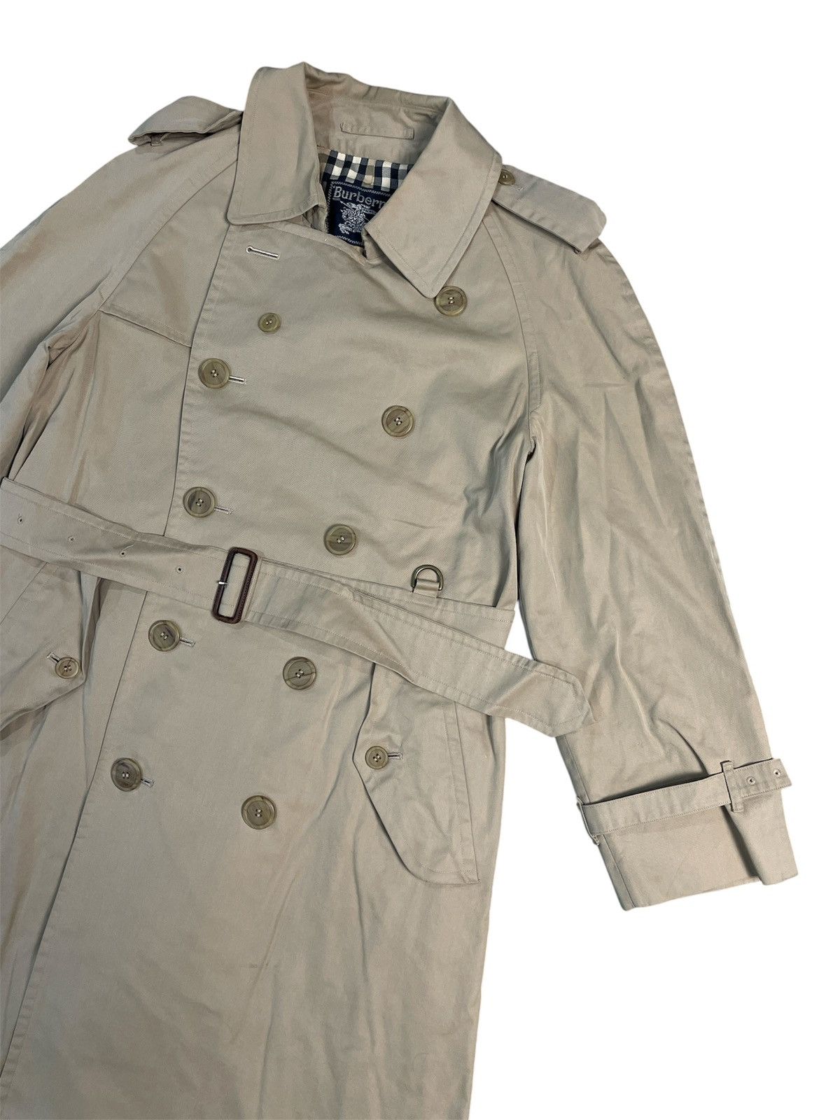 Burberry Vintage Burberrys Porsum London Novacheck Trench Coat Size US M / EU 48-50 / 2 - 5 Thumbnail