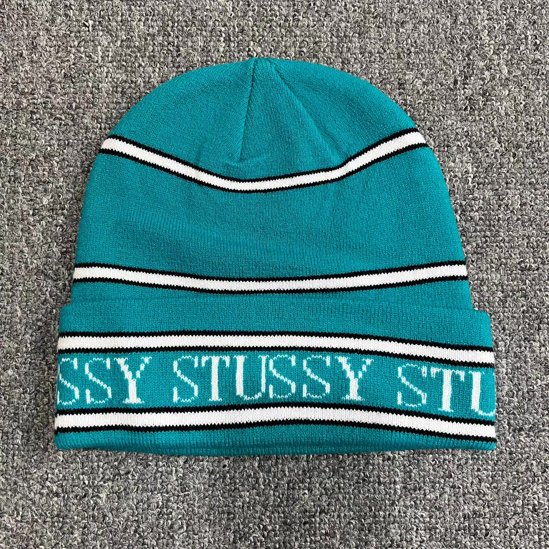 Stussy Stussy Striped Logo Knitted Beanie Q7 Size ONE SIZE - 3 Thumbnail
