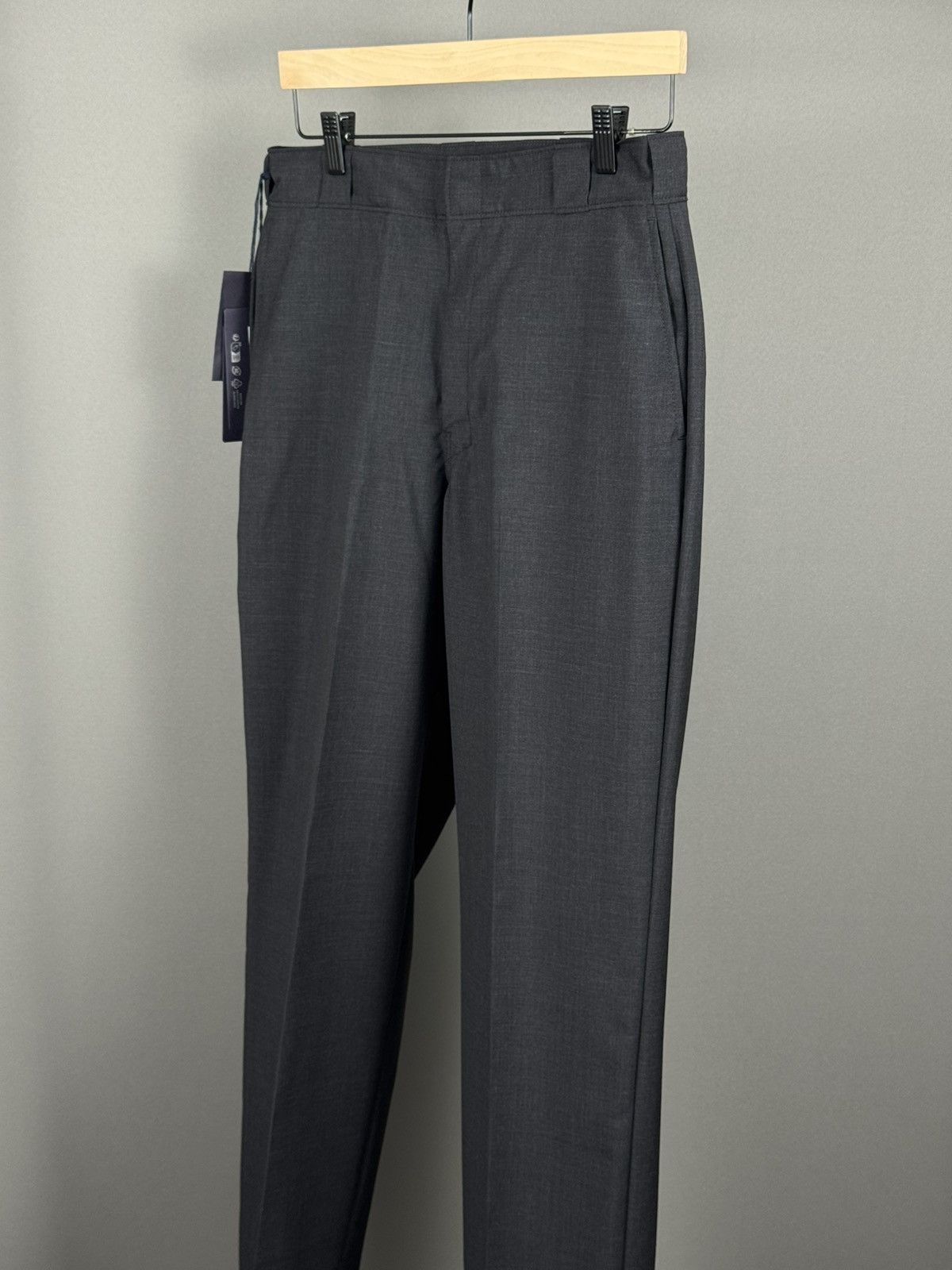 Prada NWT PRADA GRAY WOOL PANTS PRADA LOGO Size US 30 / EU 46 - 7 Thumbnail