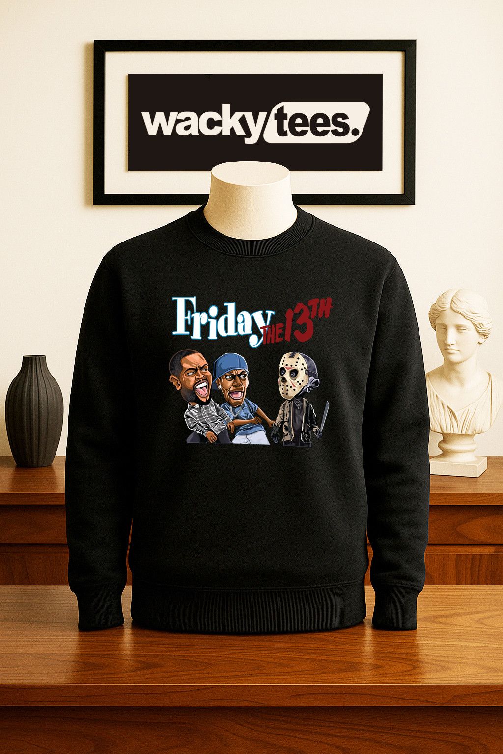 Other Friday Movie Halloween The 13th Horror Graphic Tee Shirt Size US L / EU 52-54 / 3 - 3 Thumbnail