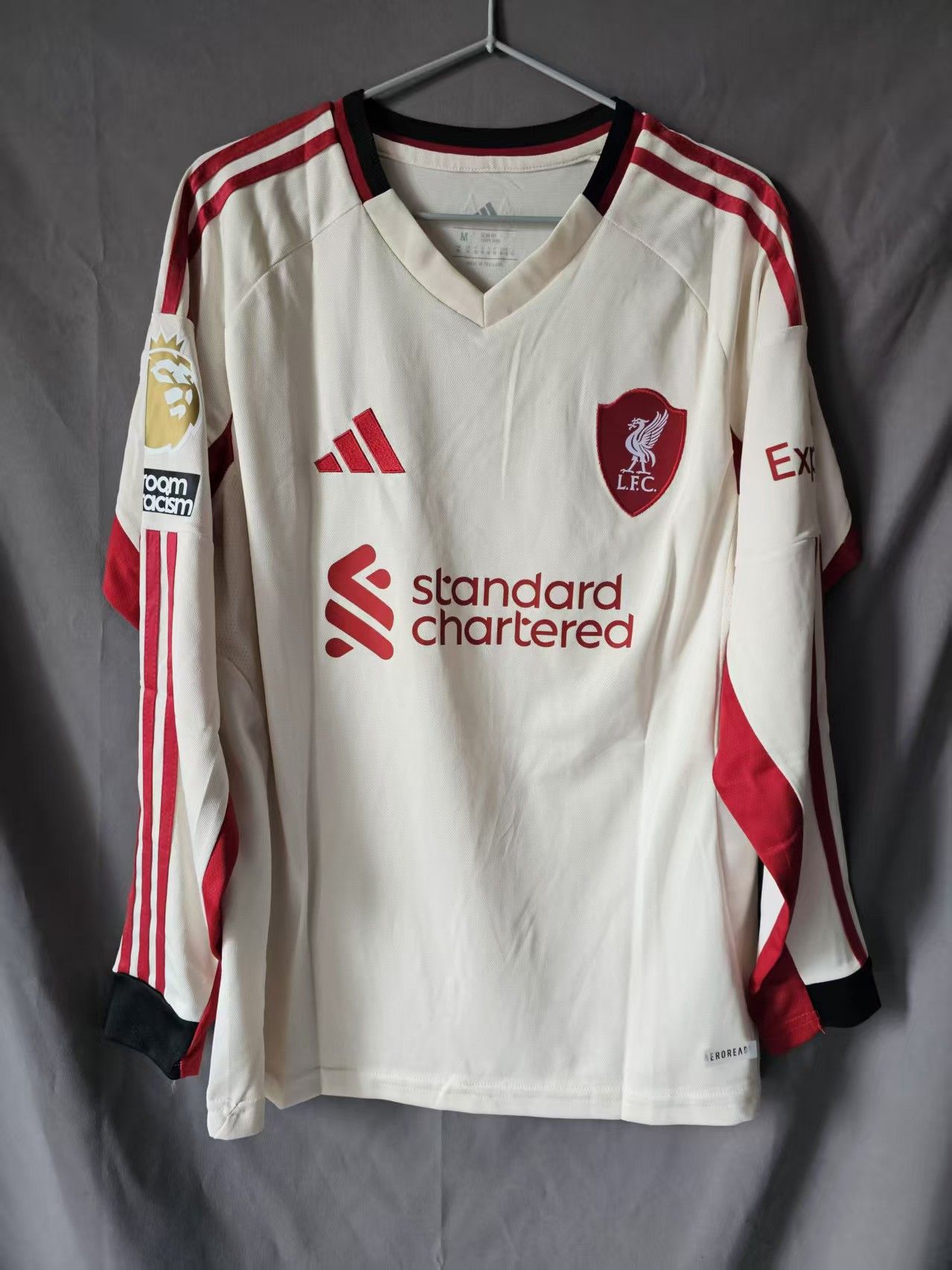 Adidas 2025 26 Liverpool 7 Florian Wirtz Jersey Away Size US M / EU 48-50 / 2 - 2 Thumbnail