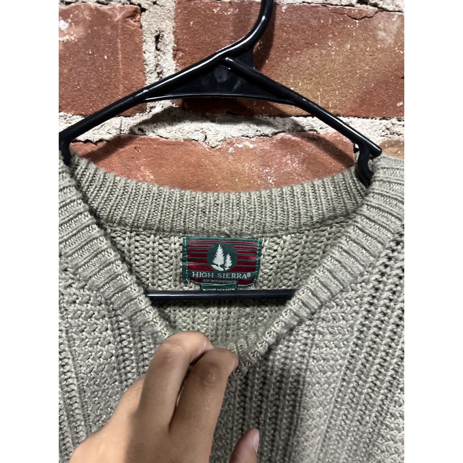 High Sierra VINTAGE High Sierra Sweater Mens M Brown 1980s Acrylic Crew Neck Long Sleeve Pullover Knit Classic Size US M / EU 48-50 / 2 - 2 Thumbnail