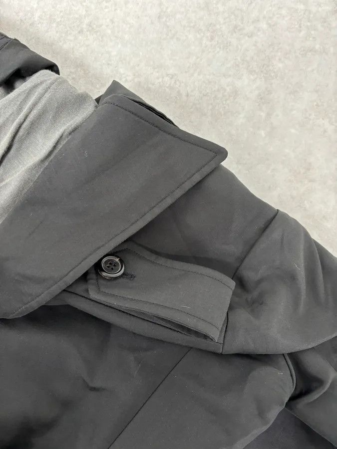 Saint Laurent Paris AW2007 Yves Saint Laurent Black Classy Trench Coat Size US M / EU 48-50 / 2 - 11 Thumbnail