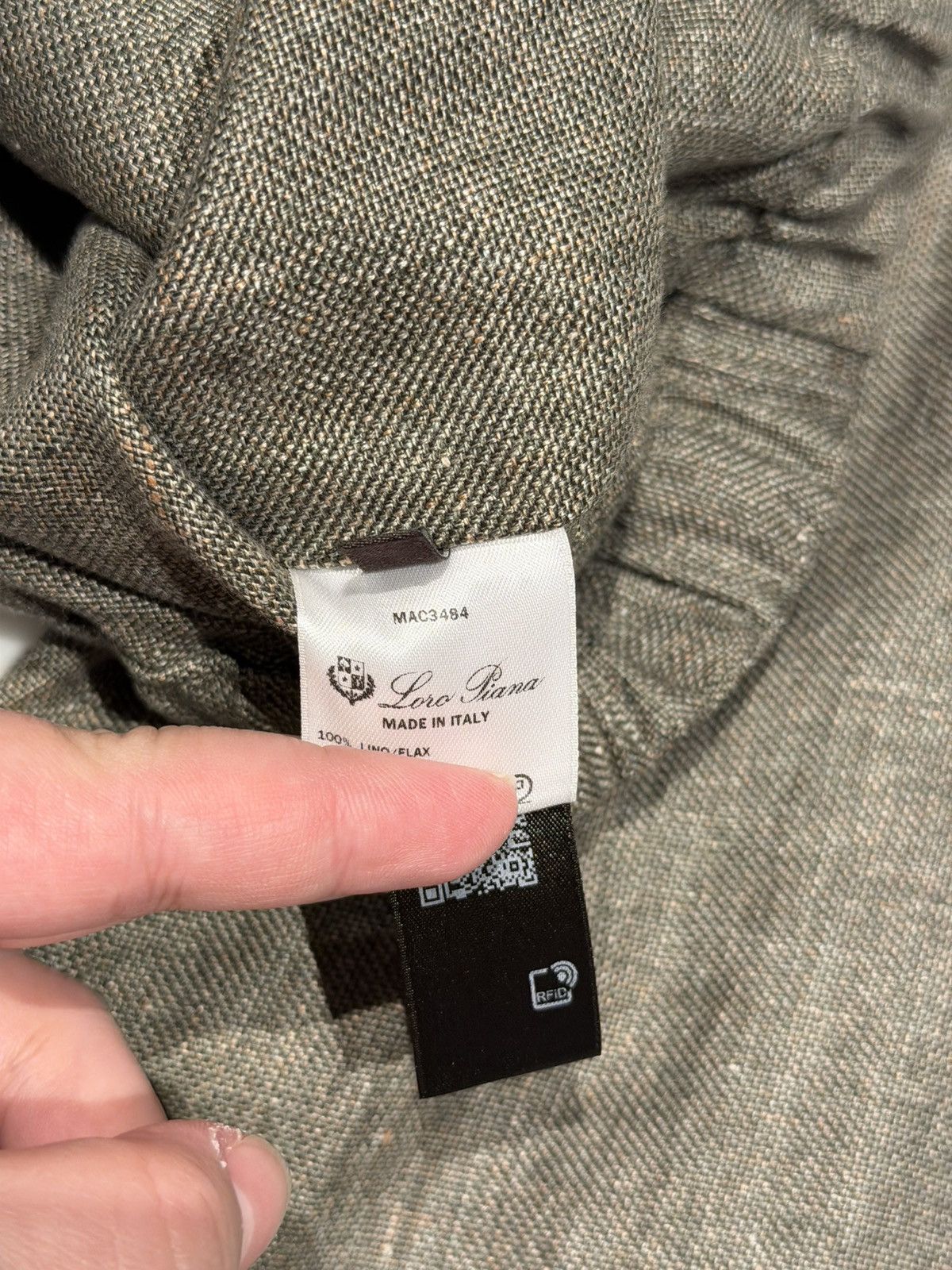 Loro Piana Loro Piana Linen Jaspe Bomber Size US M / EU 48-50 / 2 - 9 Thumbnail