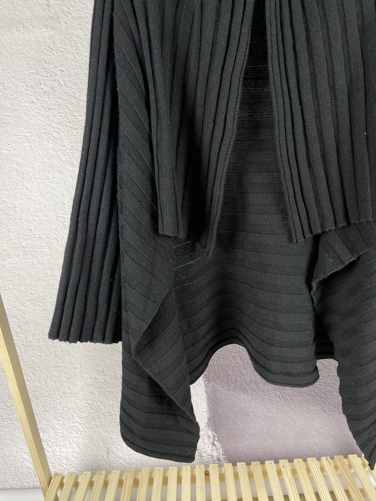Carlo Colucci Carlo Colucci wool avant garde asymmetric cardigan Size L / US 10 / IT 46 - 4 Thumbnail