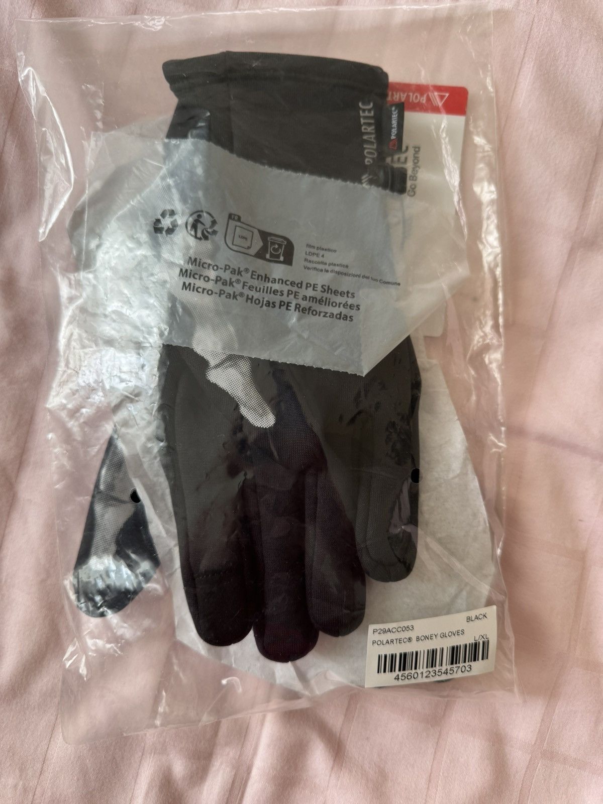 小物 PALACE POLARTEC BONEY GLOVES s/m Palace Polartec Boney Gloves Black Men's - FW25 - US