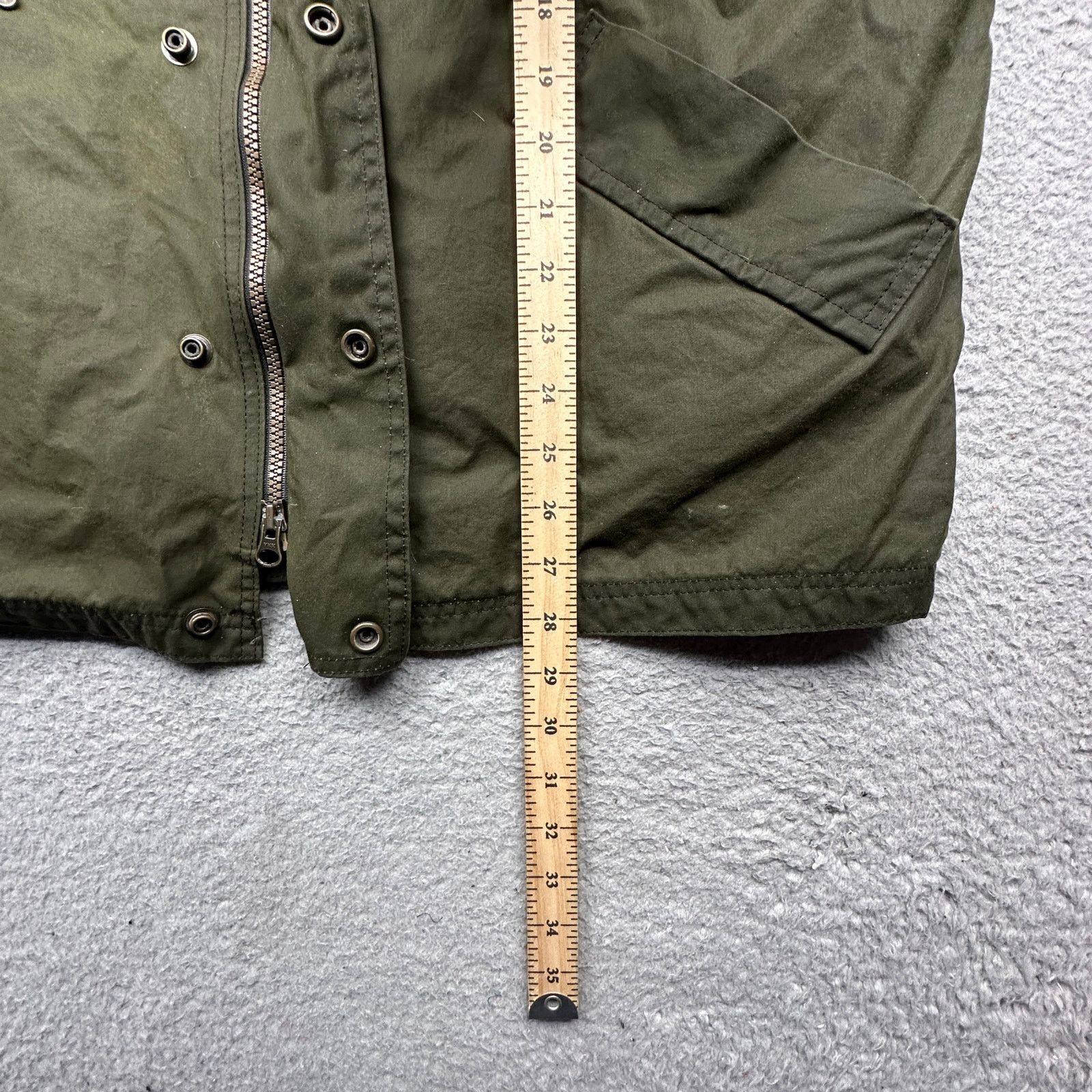Other Vintage Rigor Waxed Cotton Jacket Mens Small Olive Green Size US S / EU 44-46 / 1 - 4 Thumbnail