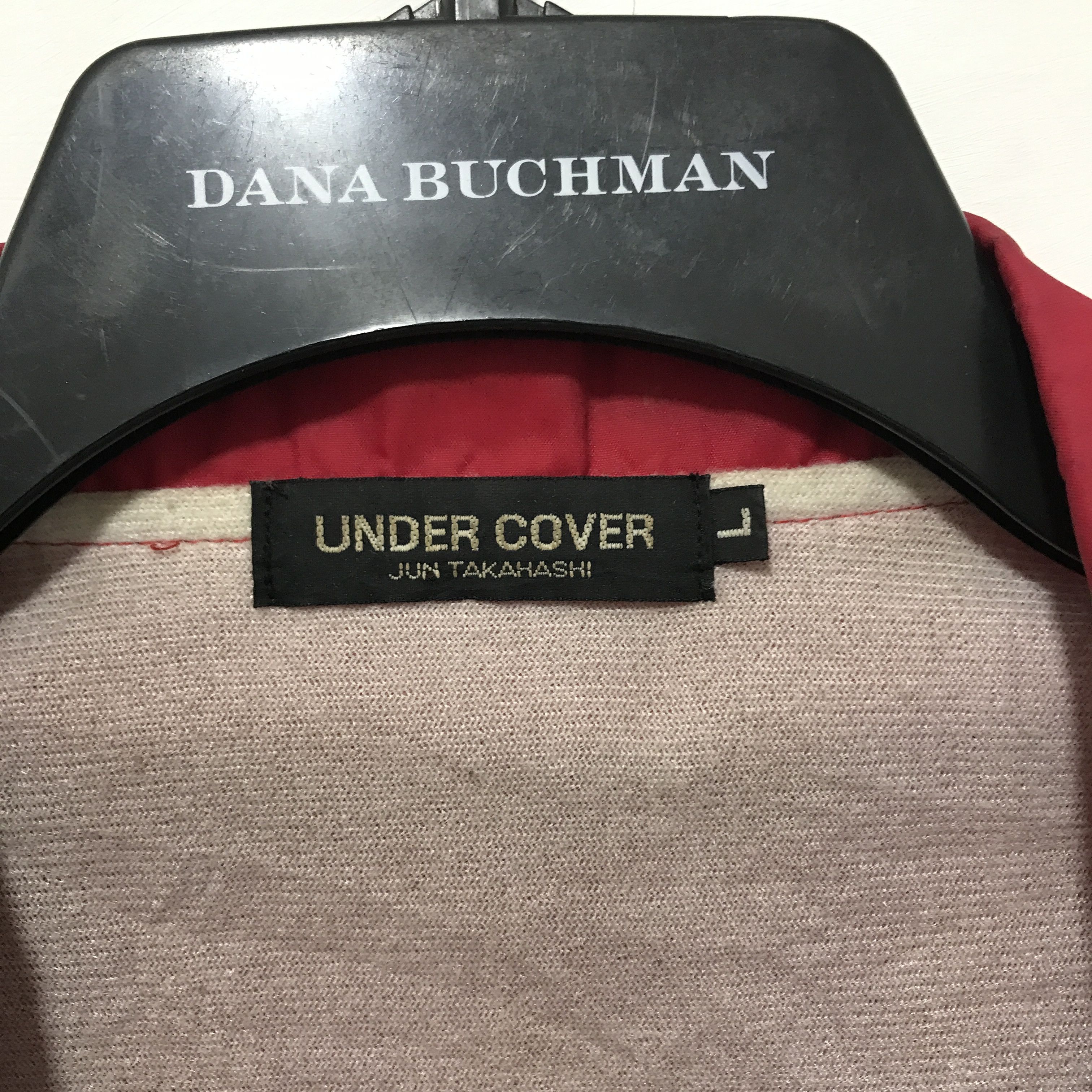 Jun Takahashi UNDERCOVER COACH JACKET RED Size US L / EU 52-54 / 3 - 4 Thumbnail