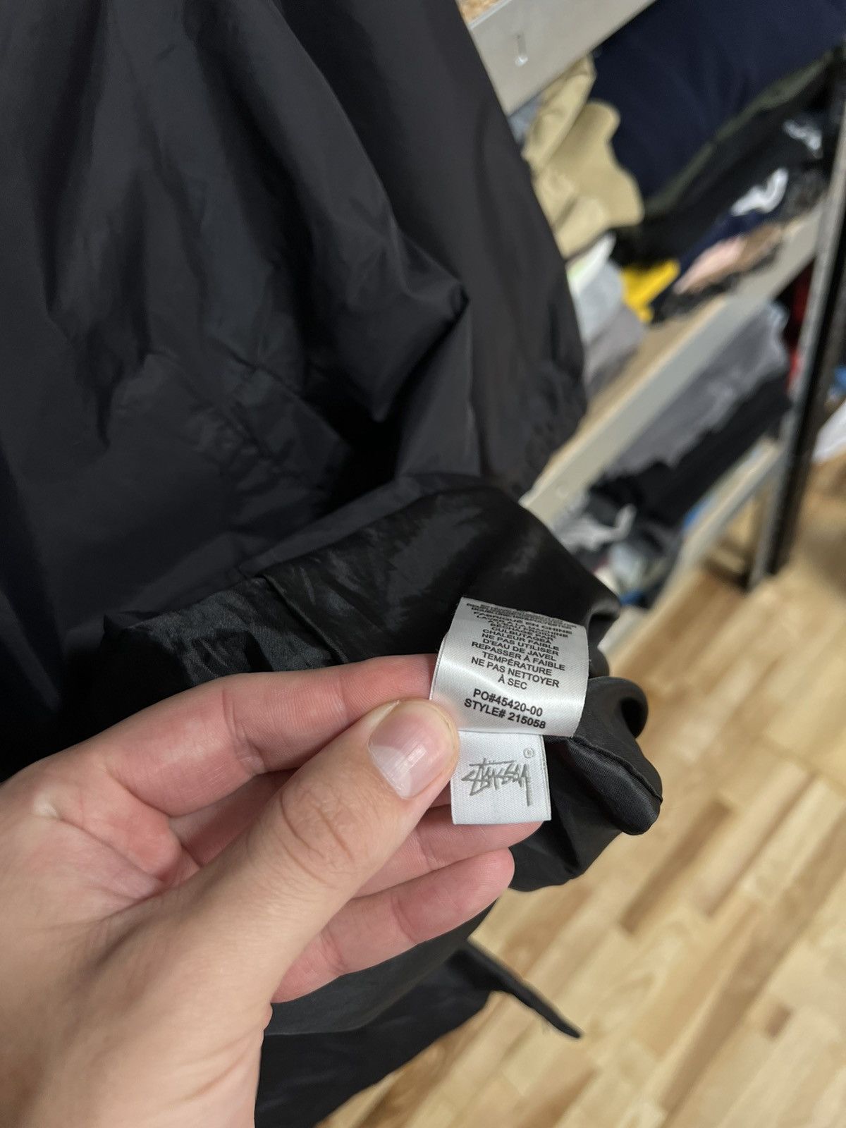 Stussy Stussy Jacket Nylon Hooded Windbreaker Rain Long Coat Logo Size US M / EU 48-50 / 2 - 9 Thumbnail