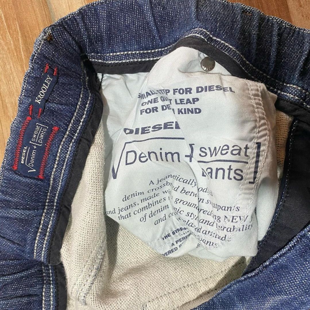 Designer × Diesel Diesel Krooley Ripped Denim Sweat Size US 32 / EU 48 - 6 Thumbnail