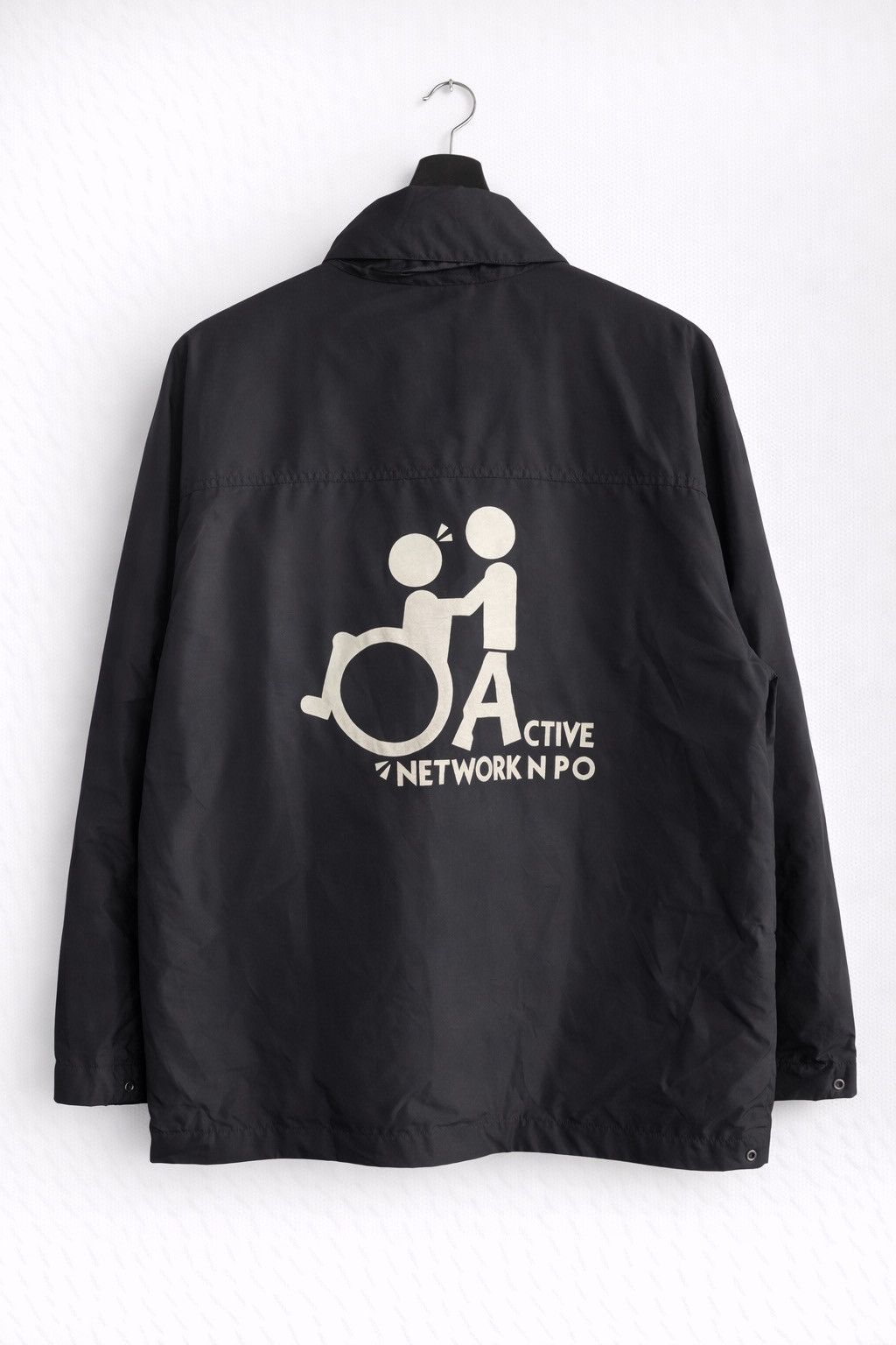 Vintage Vintage REDSKINS Active Network NPO Black Hooded Jacket |l Size US XL / EU 56 / 4 - 1 Thumbnail