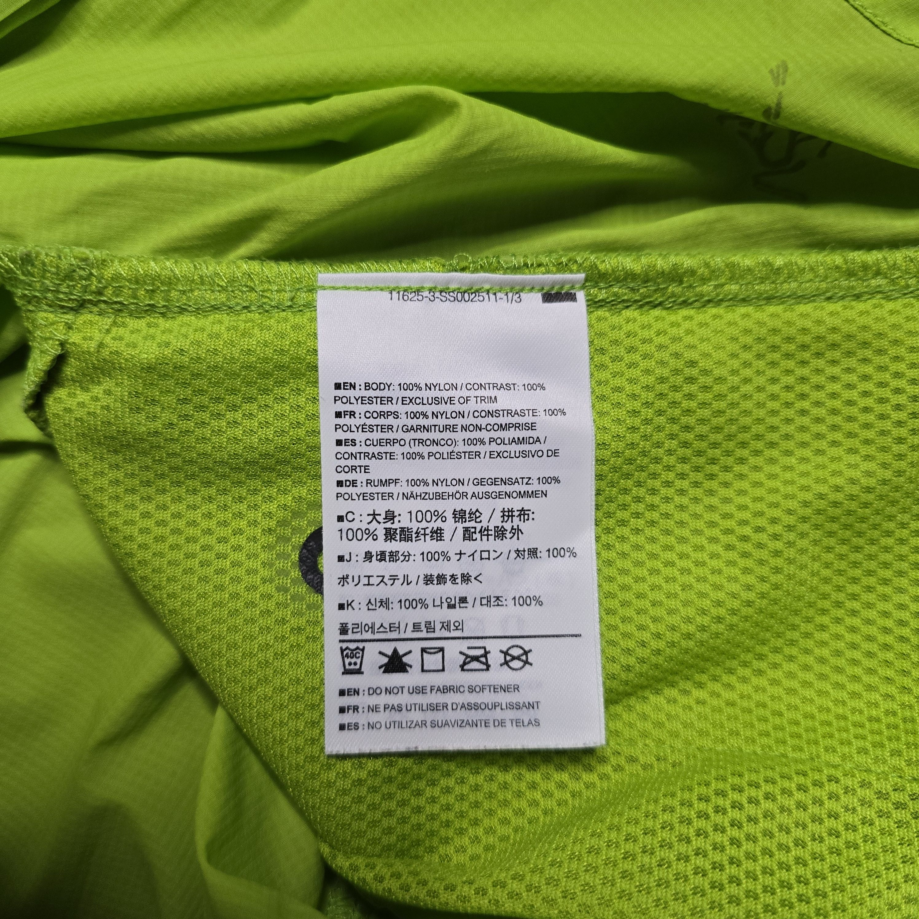 Arc'teryx Arc'teryx - Cita SL Running Jacket - Neon Green Size XS / US 0-2 / IT 36-38 - 6 Thumbnail