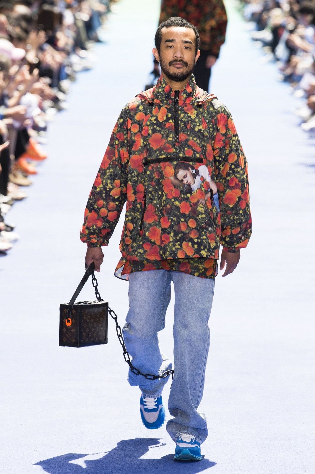 Louis Vuitton Virgil Era RUNWAY SS19 Poppies Dorothy Anorak Windbreaker Size US M / EU 48-50 / 2 - 2 Thumbnail