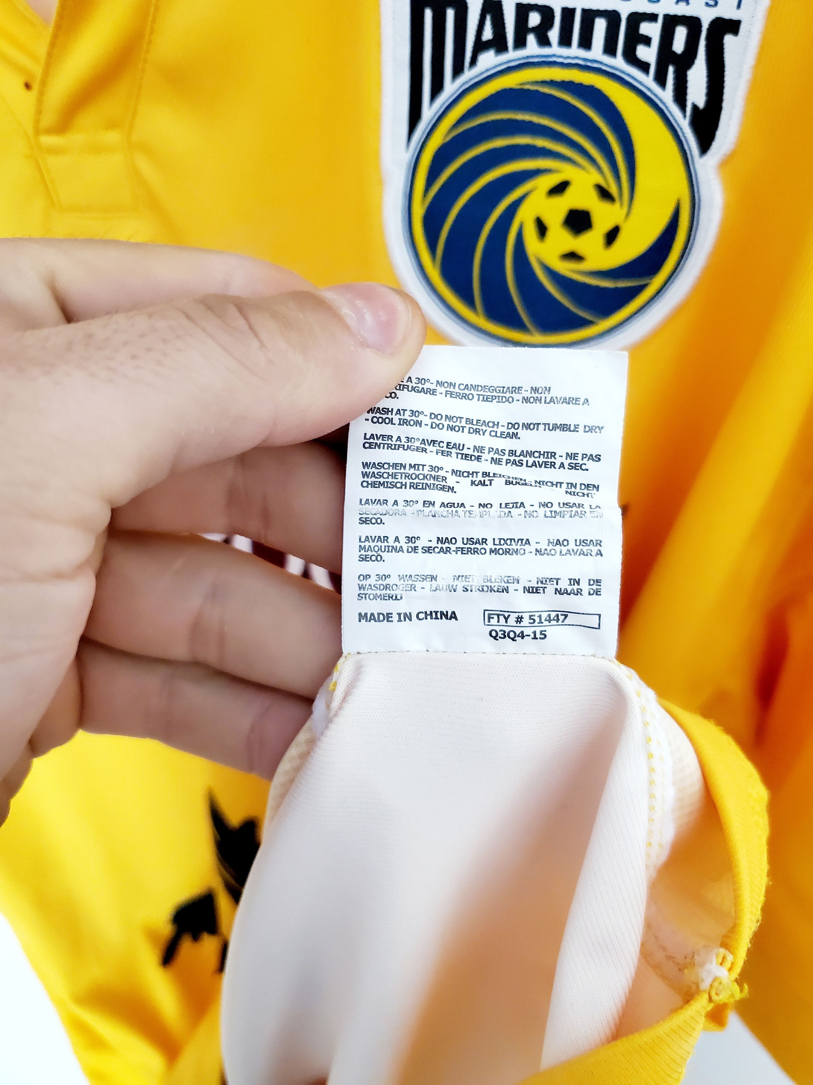 Kappa × Vintage Central Coast Mariners 2015-2016 home jersey perfect conditi Size US XXL / EU 58 / 5 - 7 Thumbnail