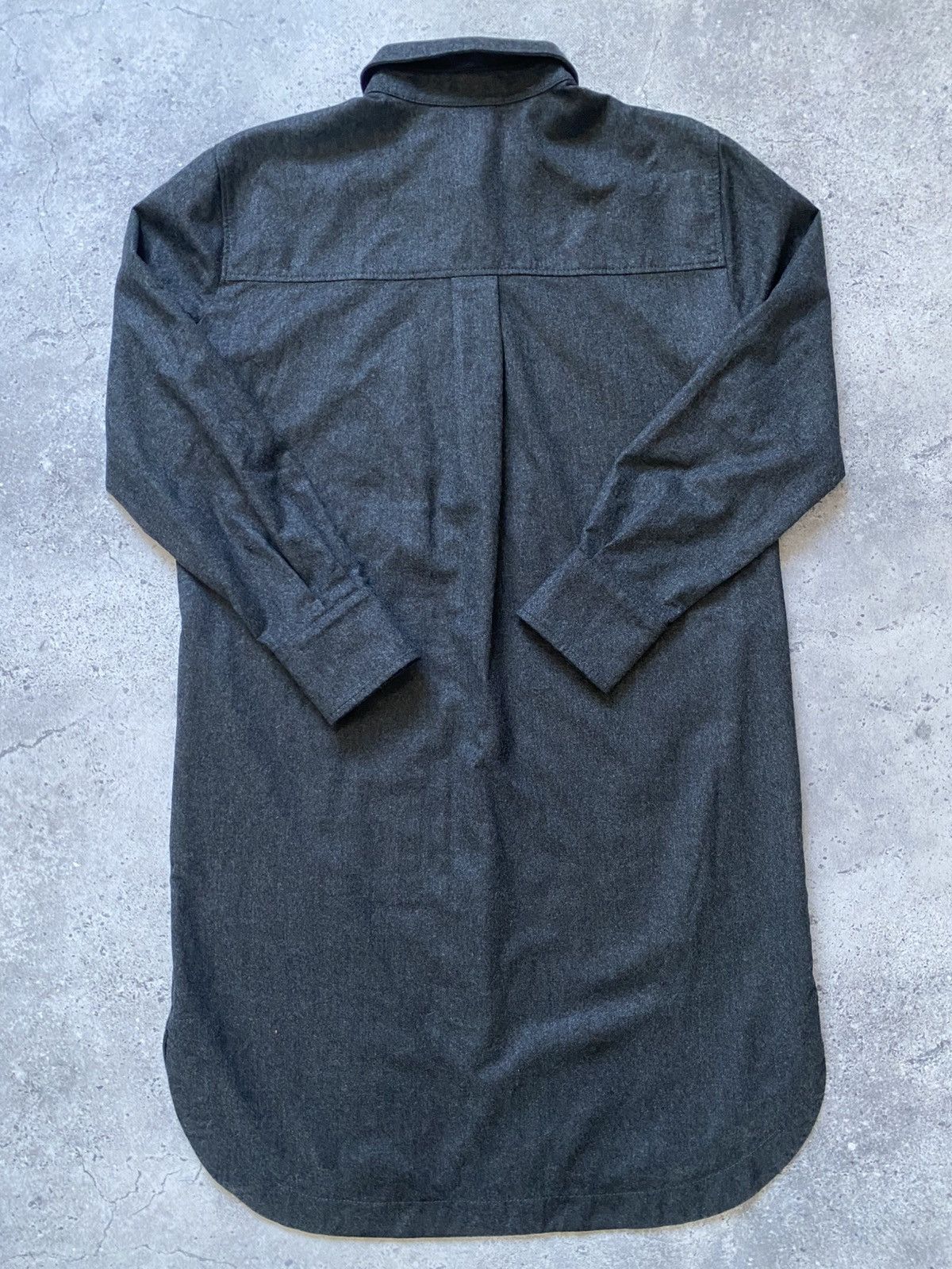 Brunello Cucinelli Brunello Cucinelli Humanity Women’s Gray Wool Dress Luxury Size L / US 10 / IT 46 - 18 Thumbnail