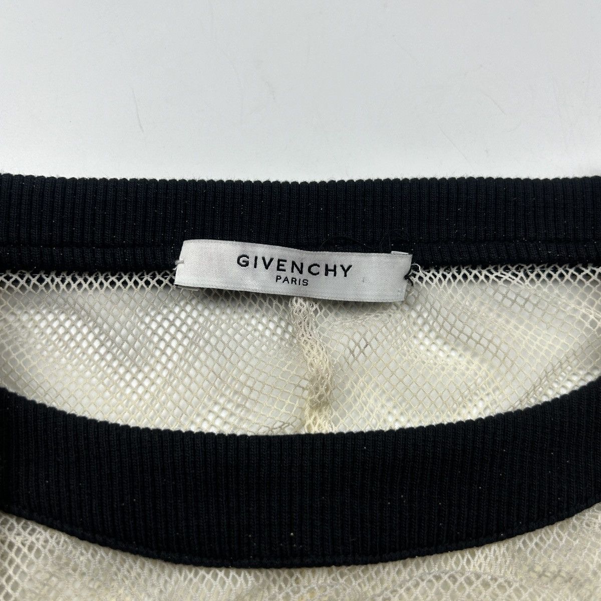 Givenchy Givenchy Panelled Mesh Sweater Size US S / EU 44-46 / 1 - 3 Thumbnail