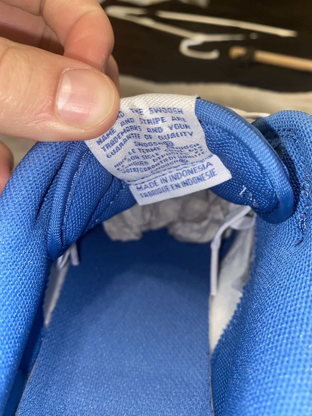 Nike Nike Dunk Low Dark Mamba Blue Size US 12 / EU 45 - 11 Thumbnail