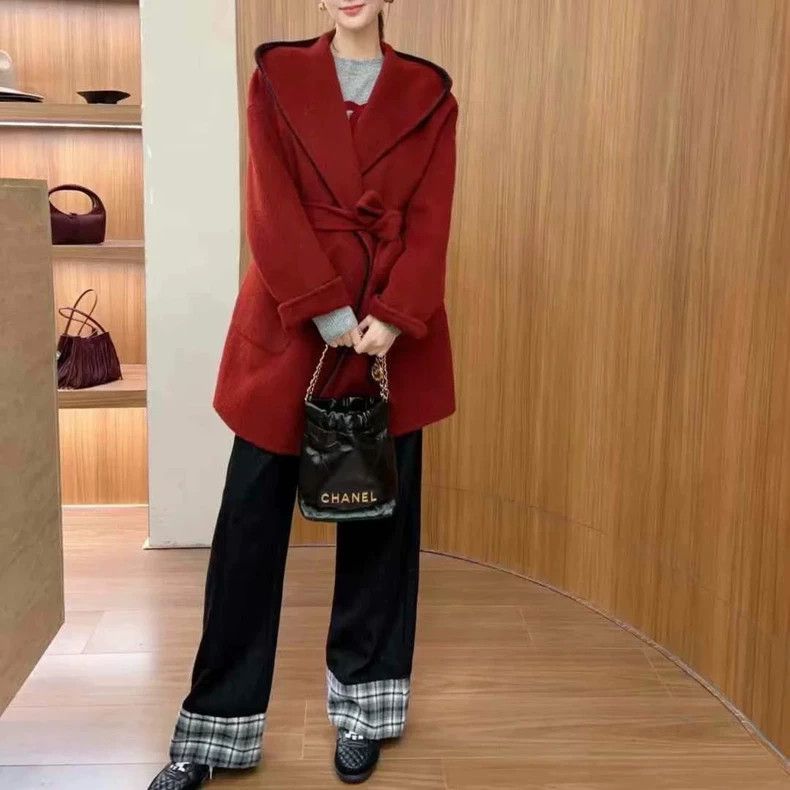 Max Mara Max Mara Red camel hair coat Size M / US 6-8 / IT 42-44 - 6 Thumbnail