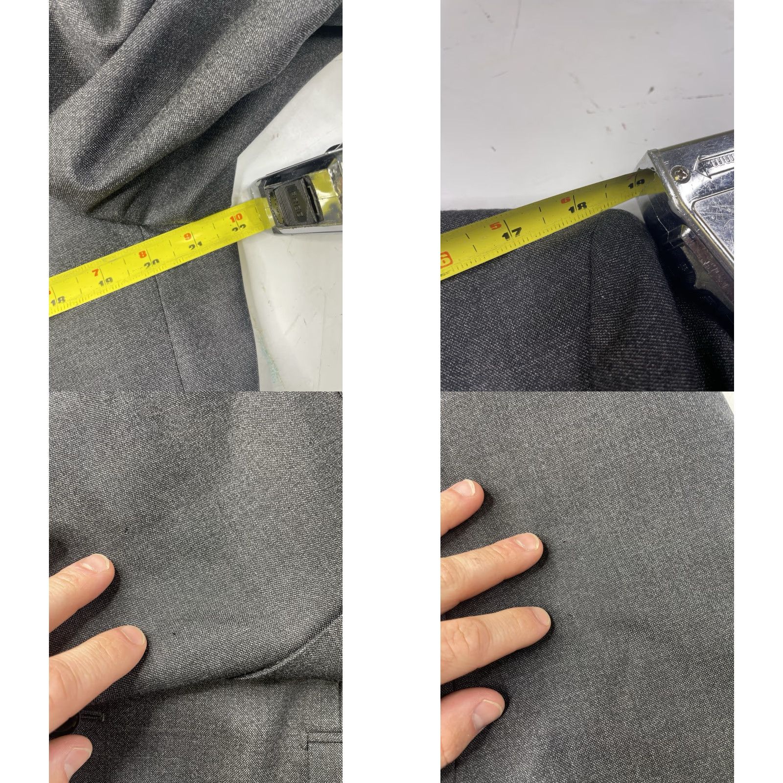 Suitsupply Suitsupply Bluzene Lazio Vitale Barberis Canonico Blazer Sport Jacket Mens 46L Gray Wool Long Size 46R - 8 Thumbnail
