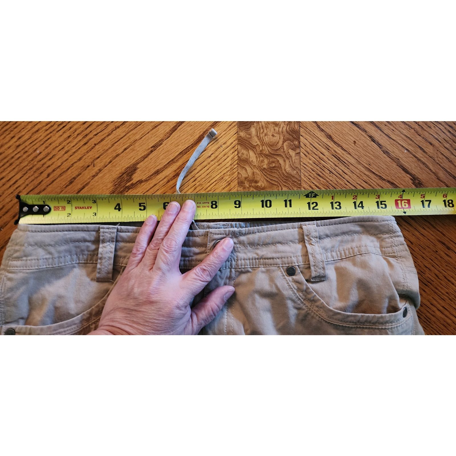 Kuhl Kuhl Spire Roll Up Hiking Pants Outdoor Women Size 8 Khaki Size 30" / US 8 / IT 44 - 3 Thumbnail