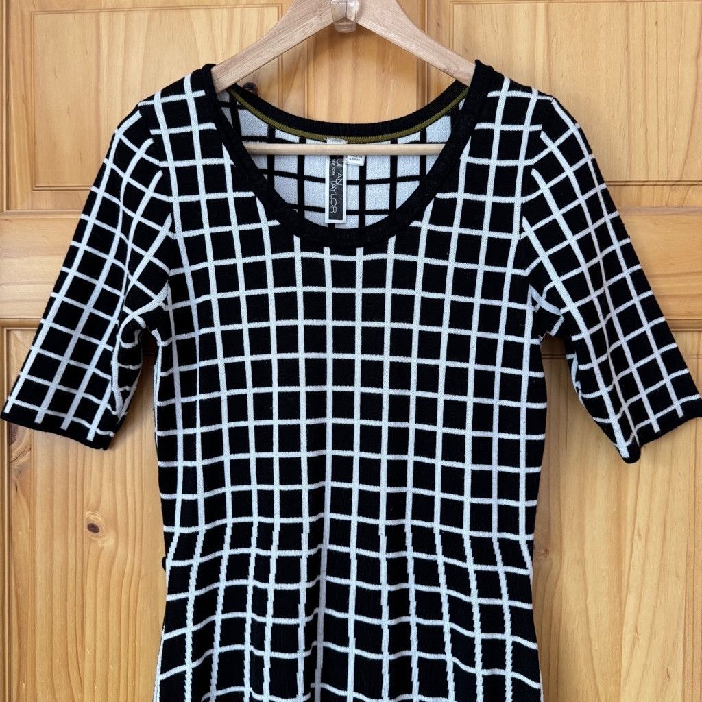 Vintage Vintage Julian Taylor New York A-line sweater dress size M Size M / US 6-8 / IT 42-44 - 2 Thumbnail