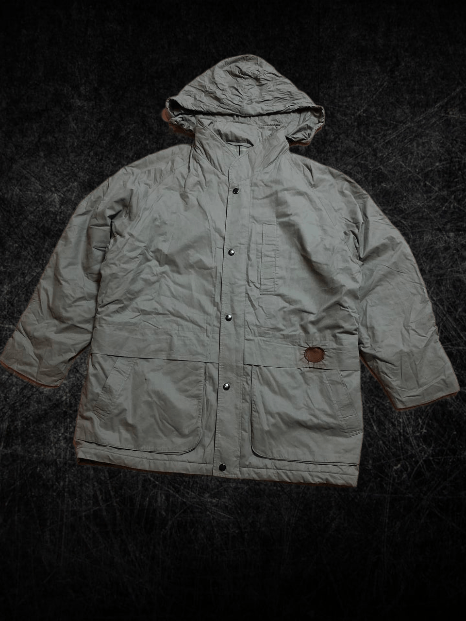 VINTAGE BURBERRYS Men’s Hooded Parka Classic Fit