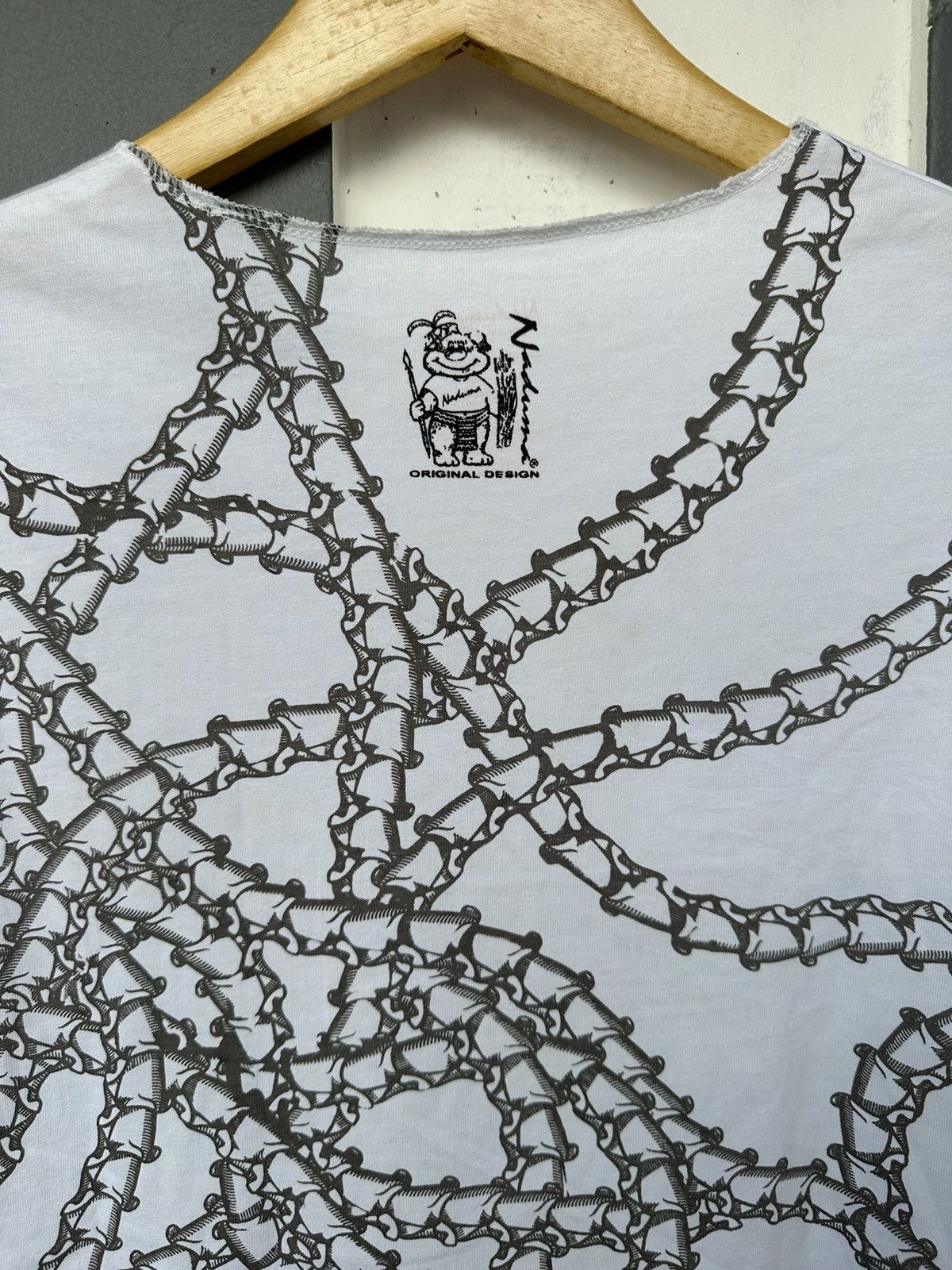 Hysteric Glamour SEDITIONARIES PUNK STYLED CRAZY BONE CHAIN TSHIRT Size US L / EU 52-54 / 3 - 5 Thumbnail