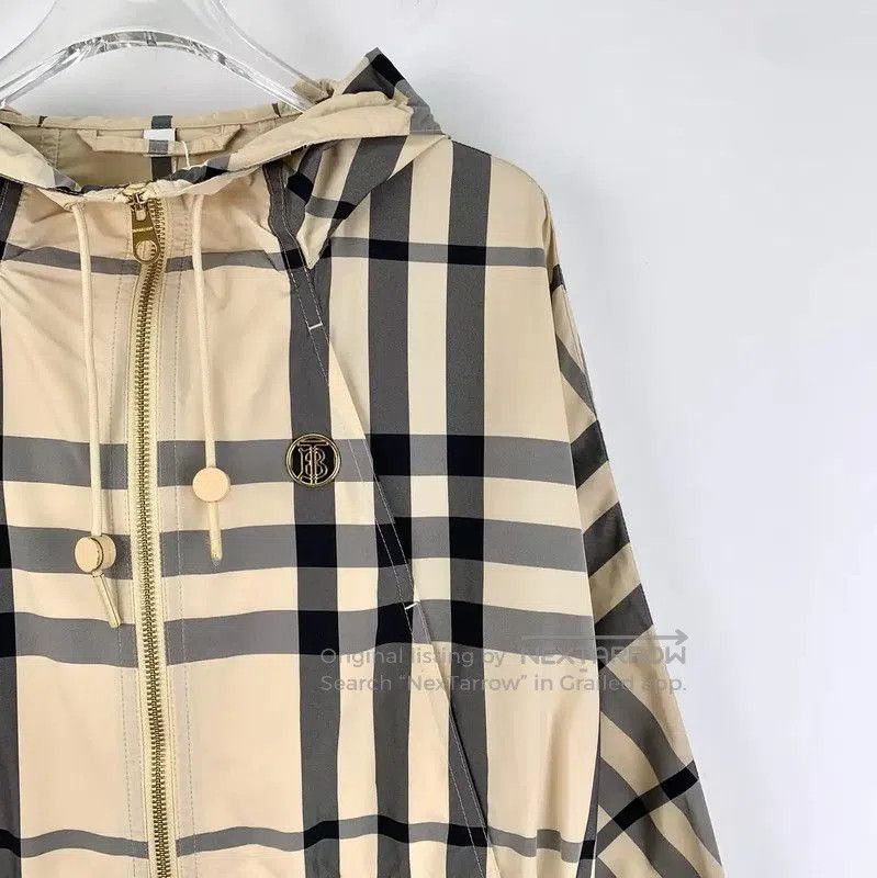 Burberry Brown Women's Jacket in Size XS.