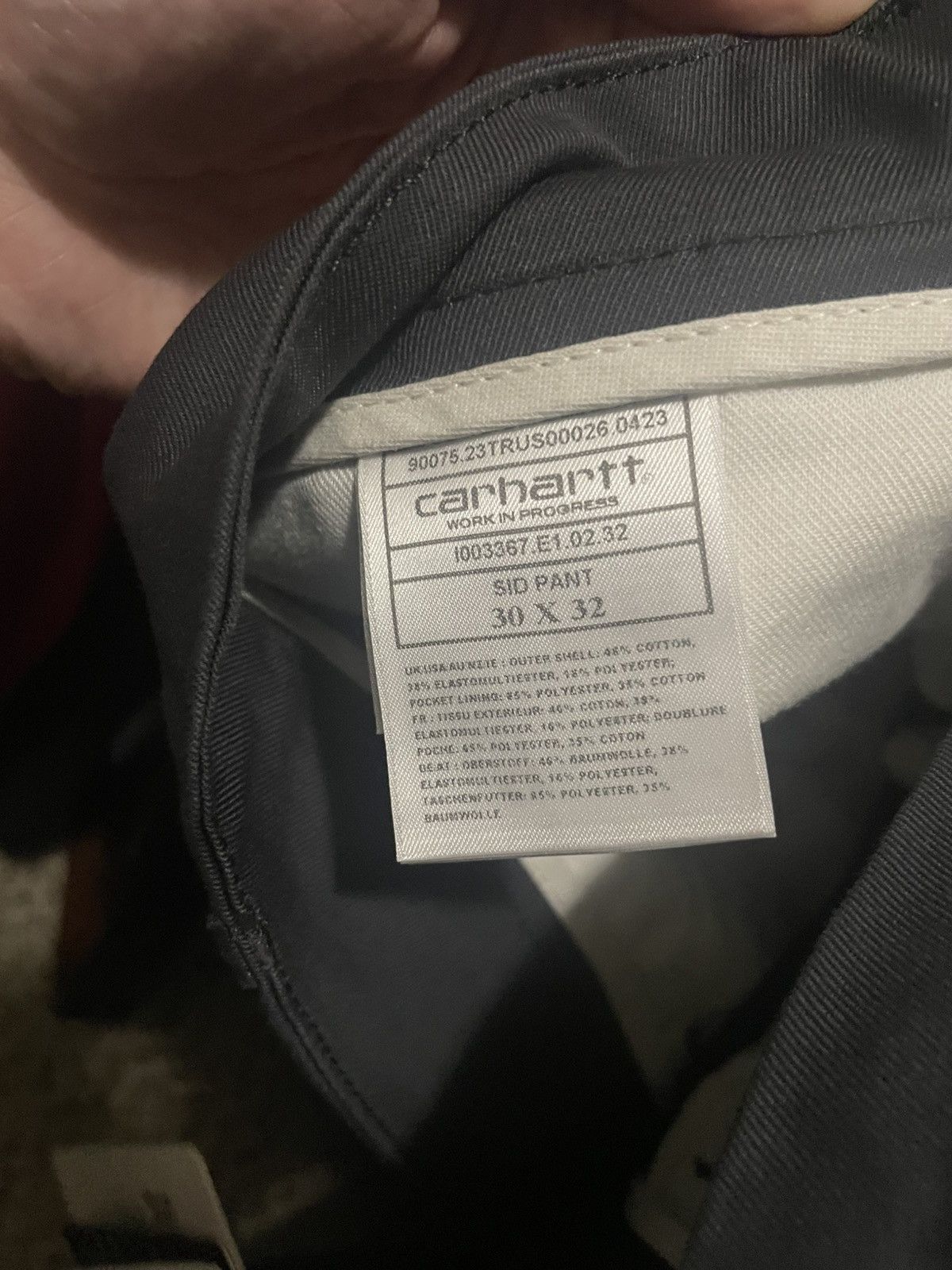 Carhartt Wip Carhartt WIP Sid Pant 30 x 32 Size US 30 / EU 46 - 4 Thumbnail