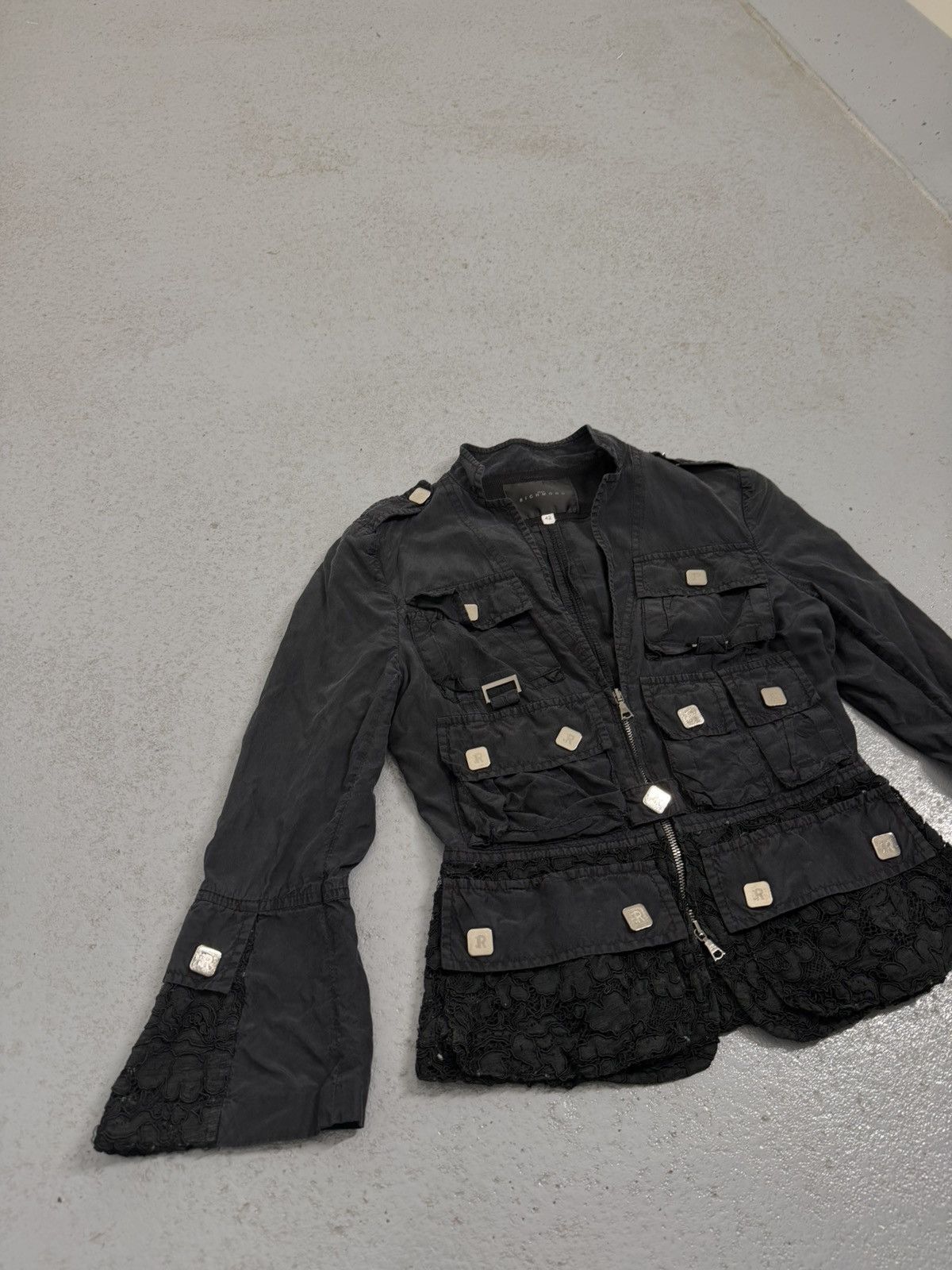 John Richmond John Richmond Avant-garde Multi-pocket Silk Light Jacket Size M / US 6-8 / IT 42-44 - 3 Thumbnail