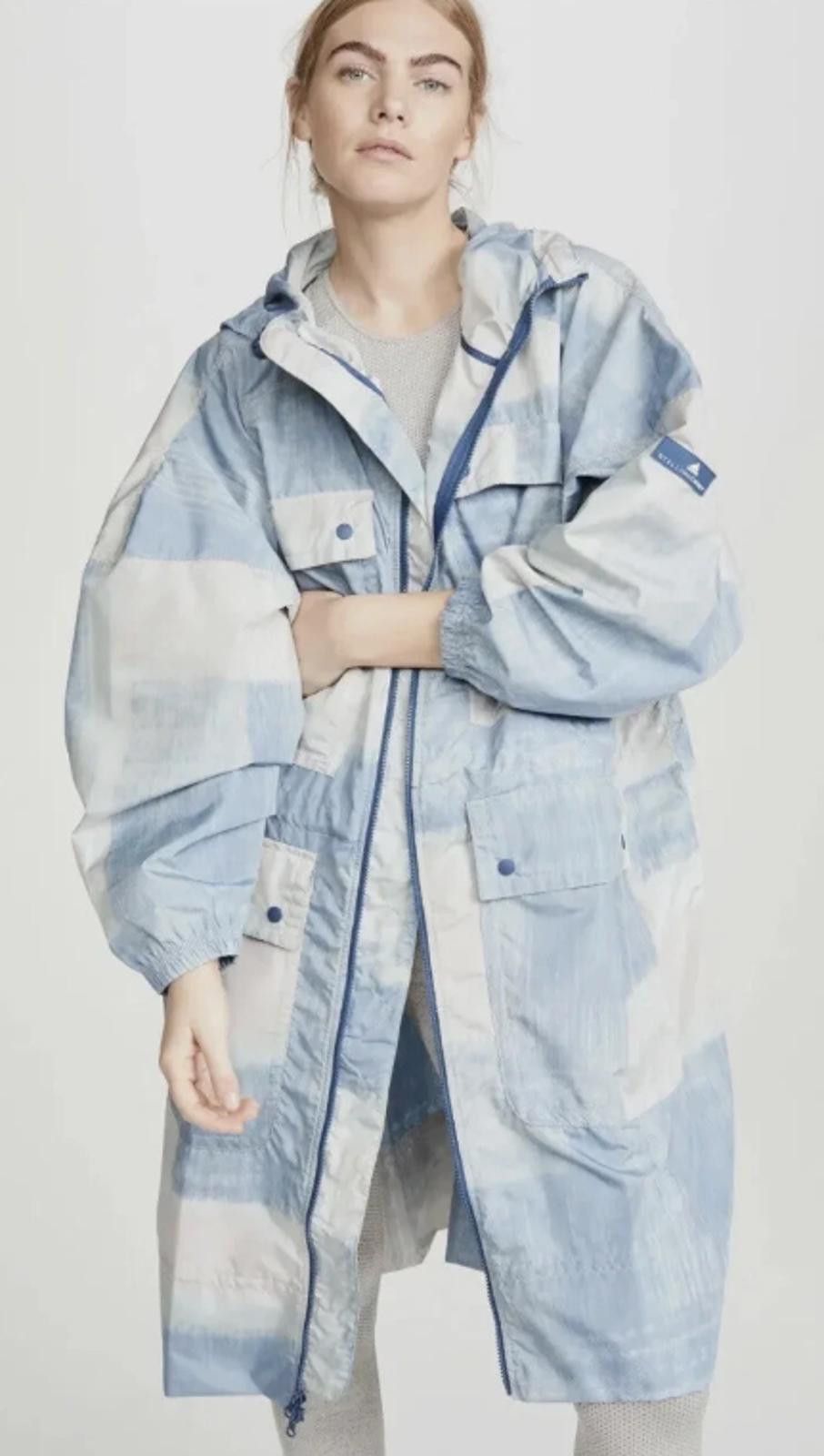 Adidas Stella McCartney for adidas Plaid Print Coat Size: XS Size XS / US 0-2 / IT 36-38 - 1 Thumbnail