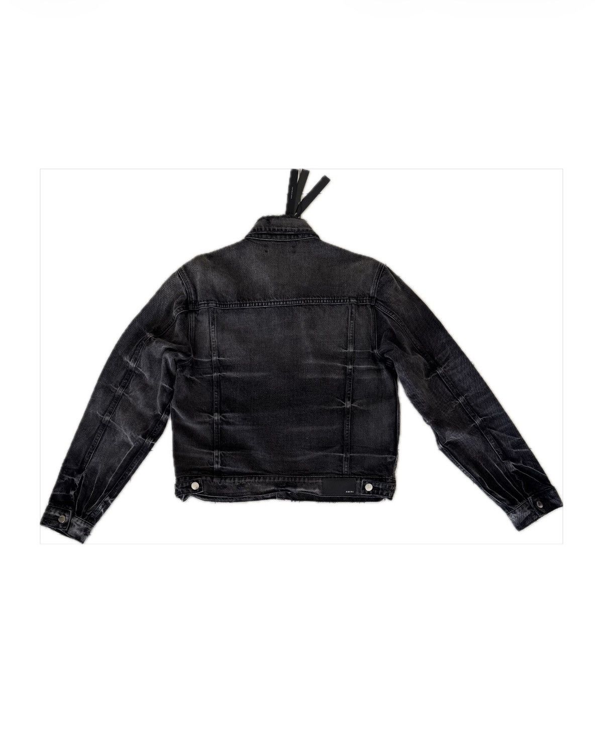 Amiri AMIRI Distressed Denim Jacket, Size L. Size US L / EU 52-54 / 3 - 4 Thumbnail