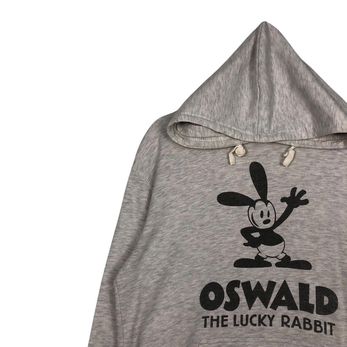 Disney 📌Vintage Hoodie Pull Over Oswald The Lucky Rabbit Big Logo Size US L / EU 52-54 / 3 - 8 Thumbnail