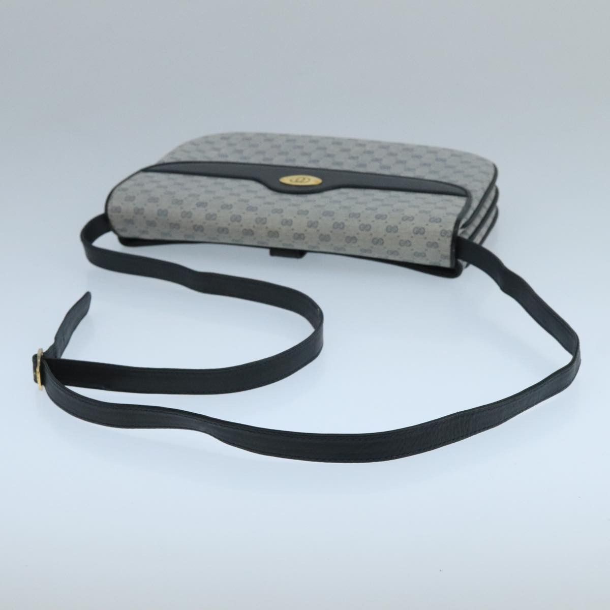 Gucci GUCCI Micro GG Supreme Shoulder Bag Pvc Navy Gold Size ONE SIZE - 7 Thumbnail