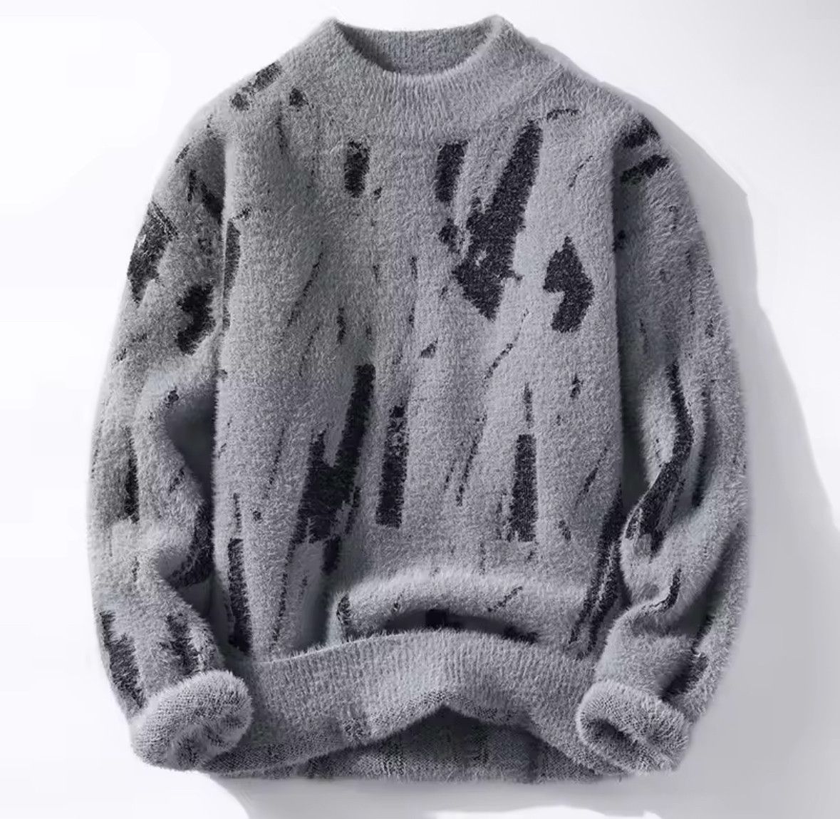 Vintage Street Vintage Retro High Quality Sweater Jacquard Knitwear Size US XXL / EU 58 / 5 - 3 Thumbnail