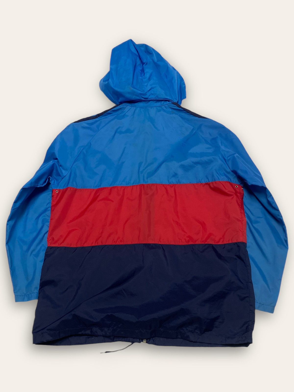 Adidas 90s Vintage ADIDAS Red Blue Light Rain Windbreaker Jacket Size US M / EU 48-50 / 2 - 6 Thumbnail