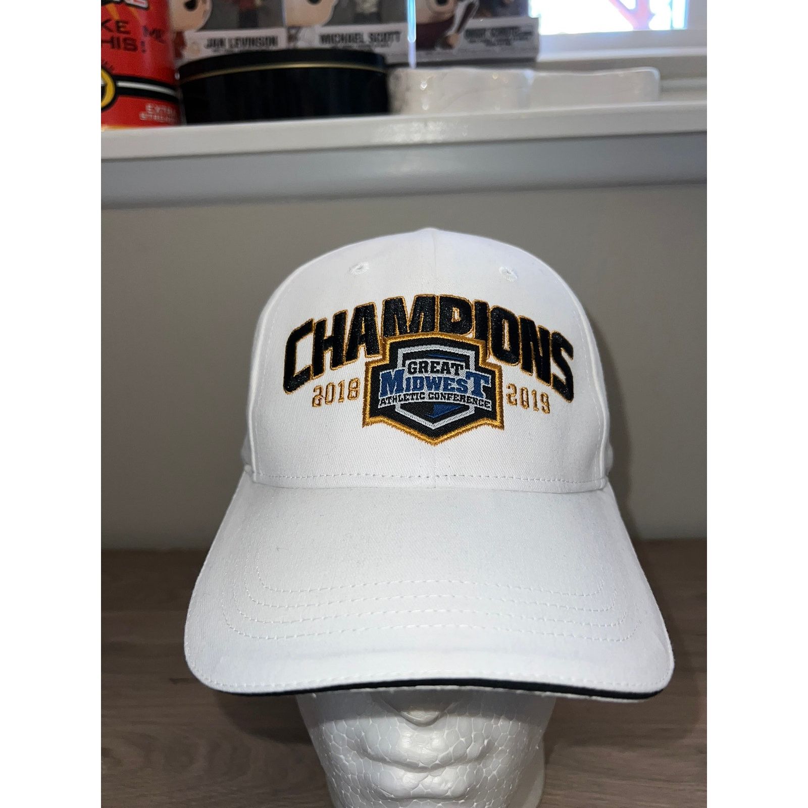 NCAA NCAA Champions Hat Great Midwest Athletic Conference Cap OS Size ONE SIZE - 2 Thumbnail