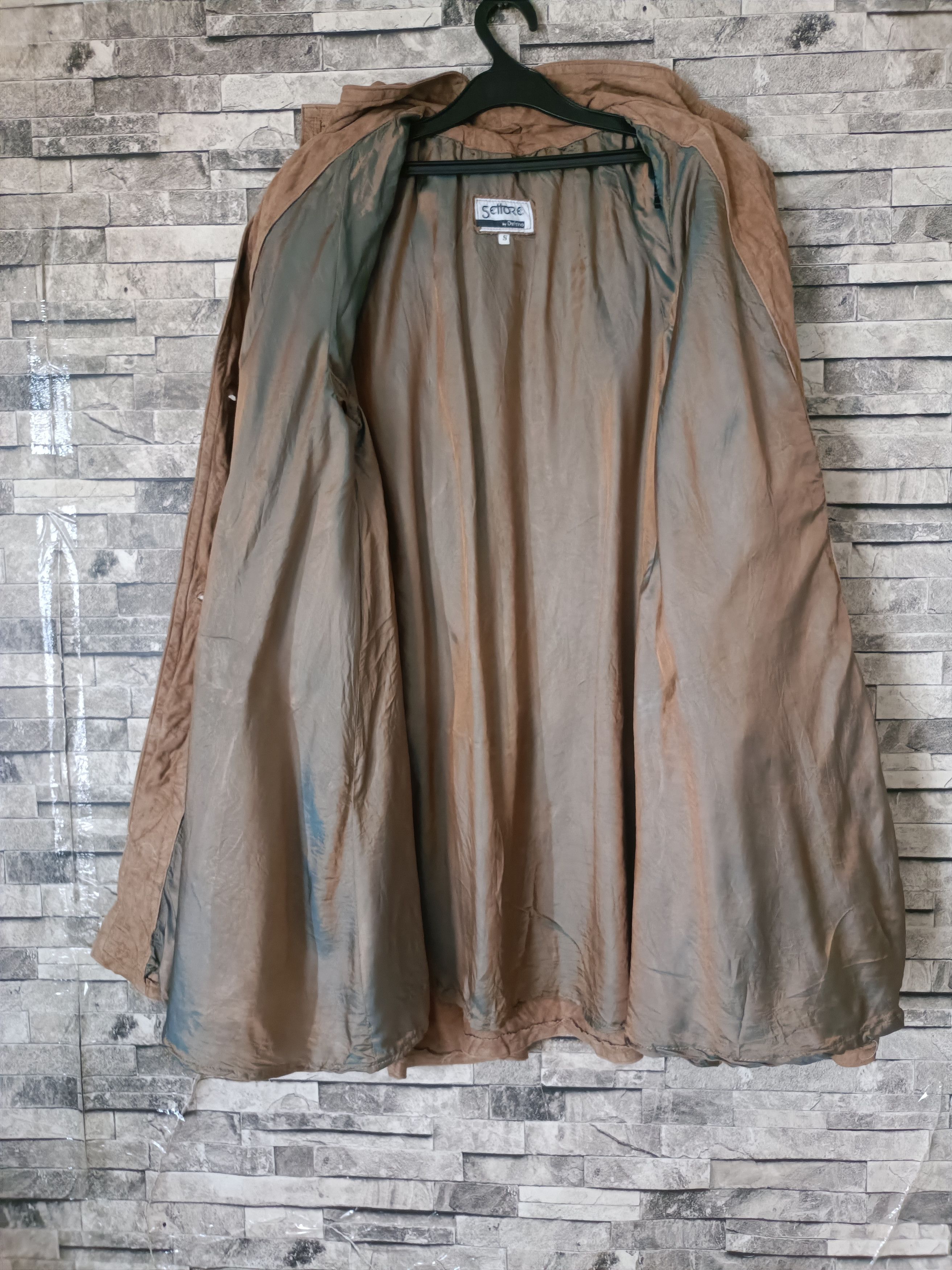 Artisan Outfitters Vintage settore by defrino leather swing coat italian Size S / US 4 / IT 40 - 8 Thumbnail