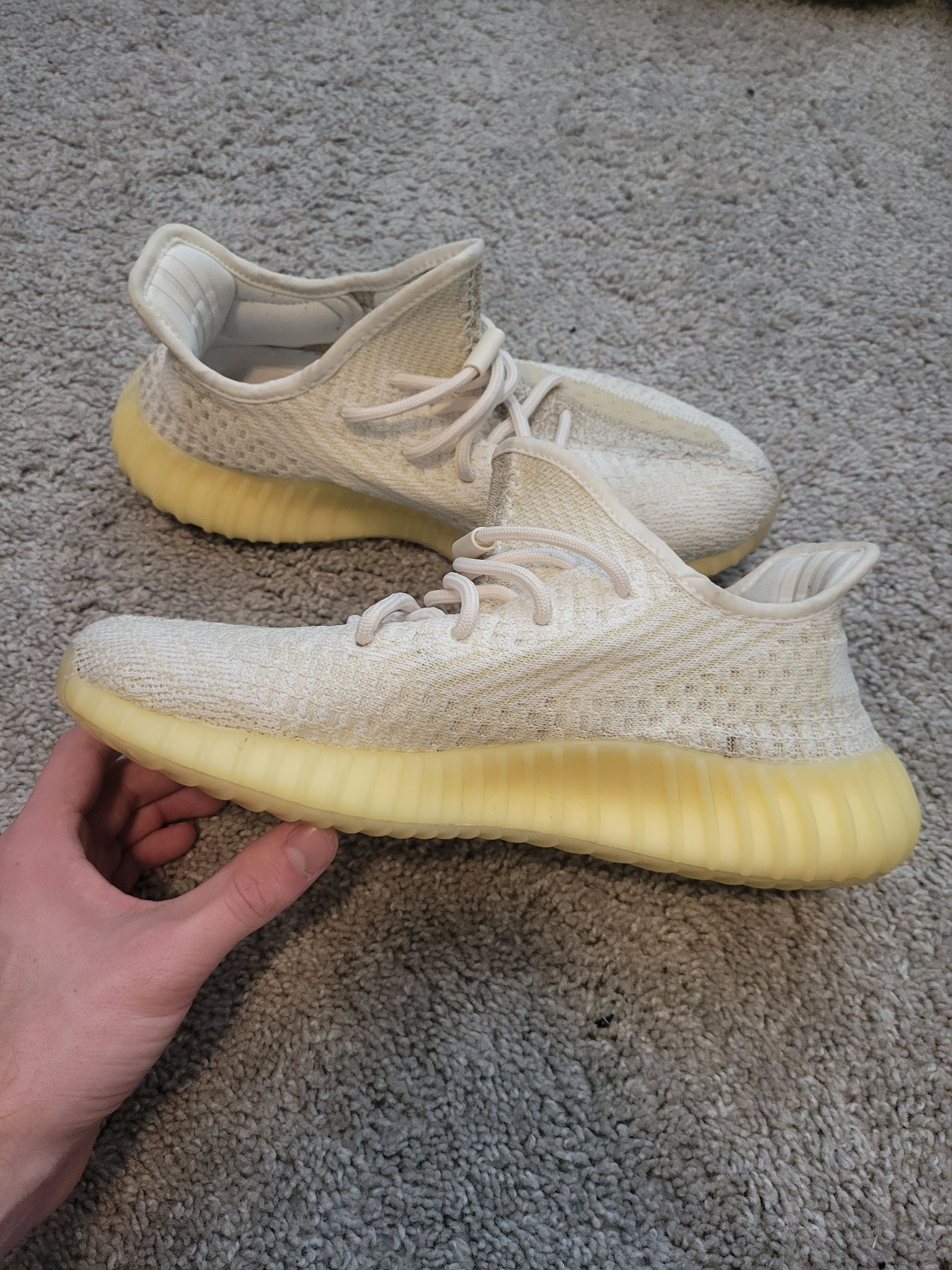 Adidas Adidas Yeezy 350 V2 Natural Sz 7.5 Size US 7.5 / EU 40-41 - 5 Thumbnail