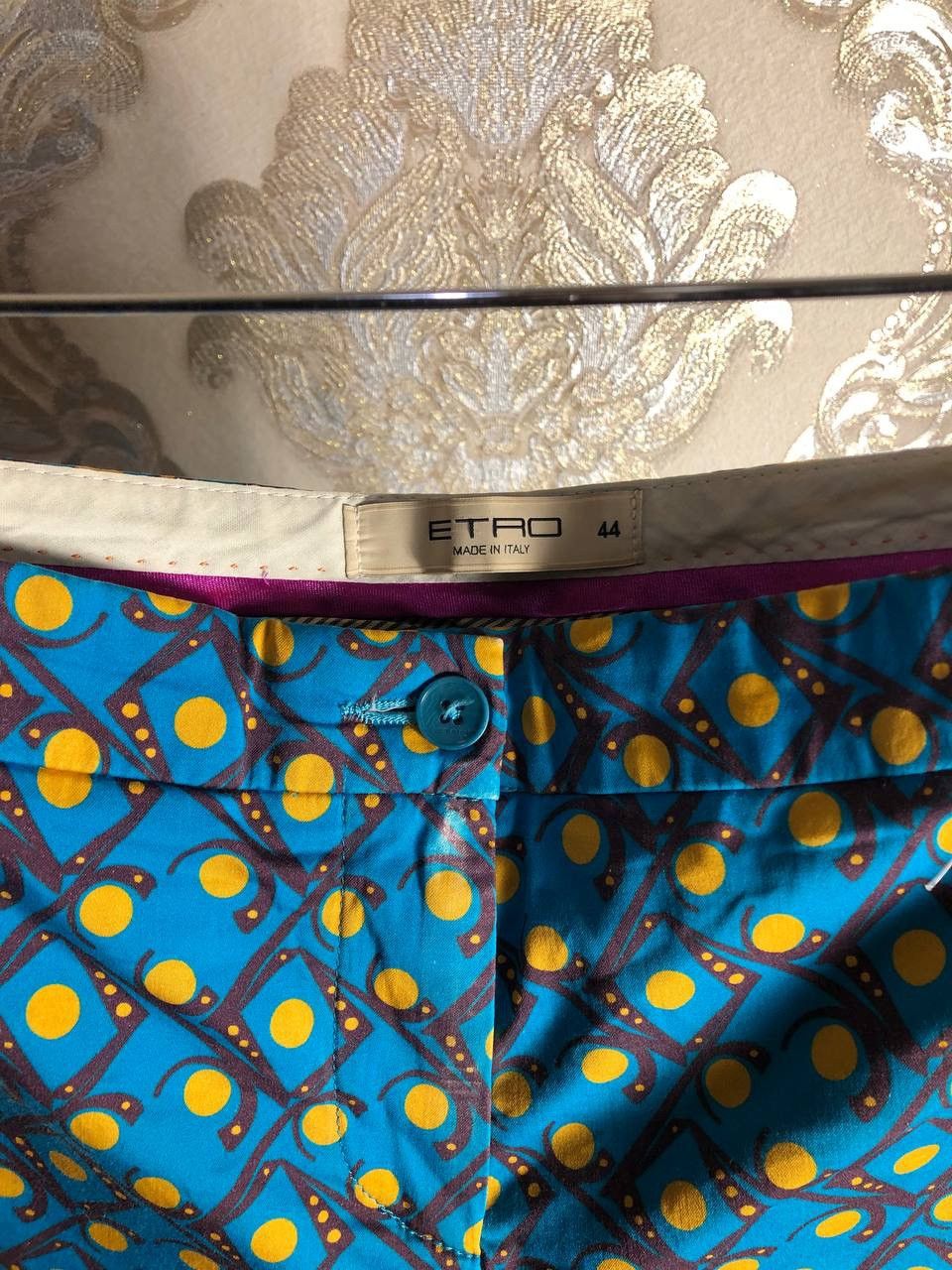 Etro VINTAGE ETRO MILANO ITALIAN DESIGNER PANTS CASUAL Y2K 90s Size 30" / US 8 / IT 44 - 4 Thumbnail