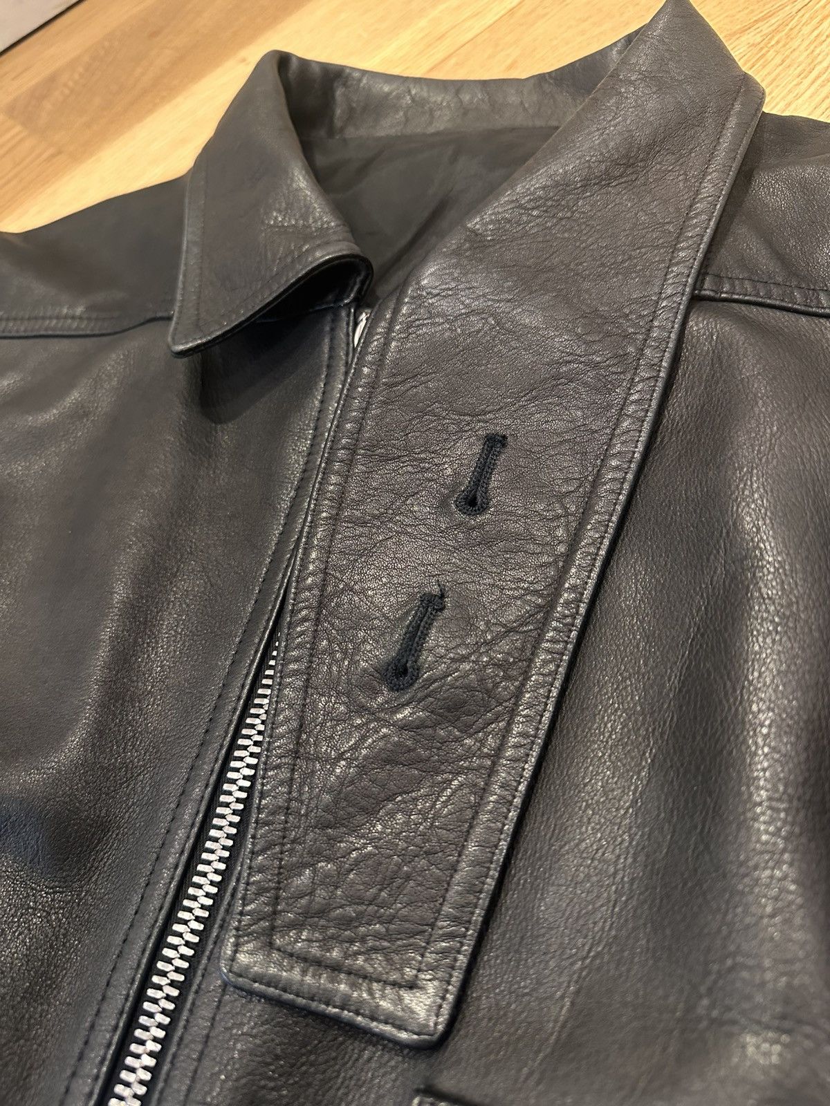 Rick Owens DIRT SS18 LEATHER JACKET SIZE 56 Size US XL / EU 56 / 4 - 6 Thumbnail