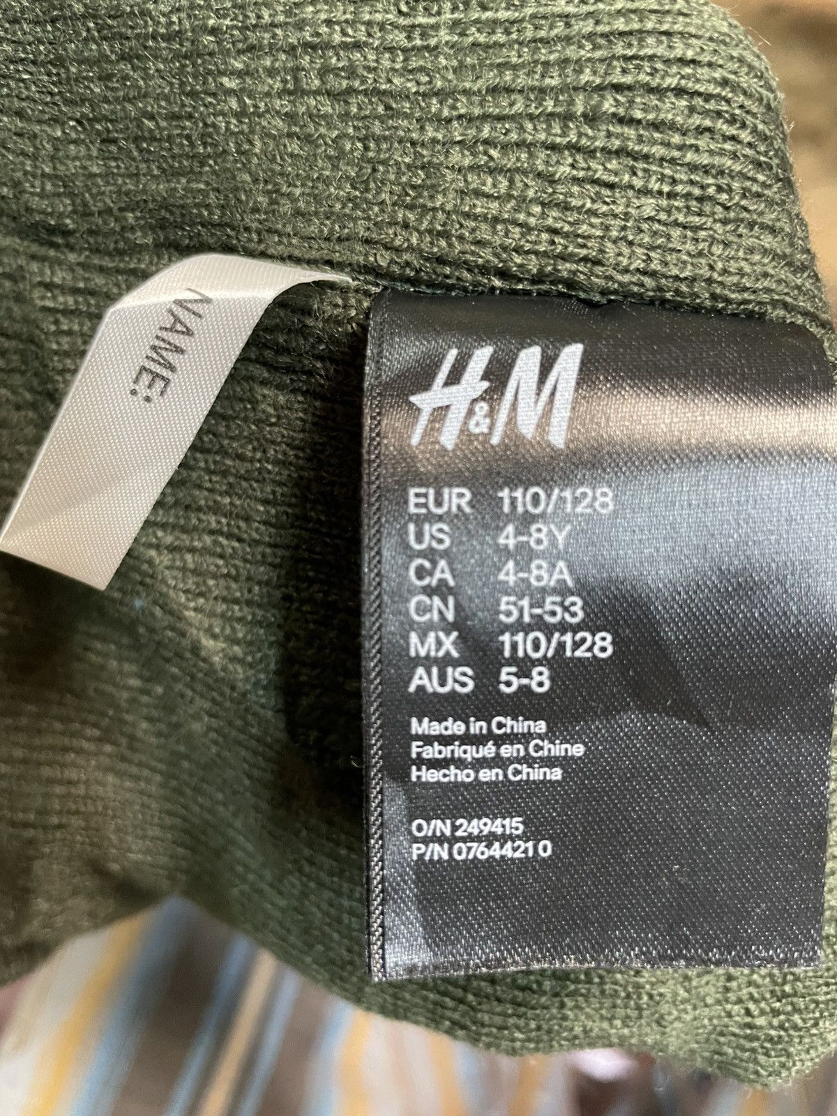 Anime × Designer × Japanese Brand H&M Boy Beanie Hats Size ONE SIZE - 8 Thumbnail