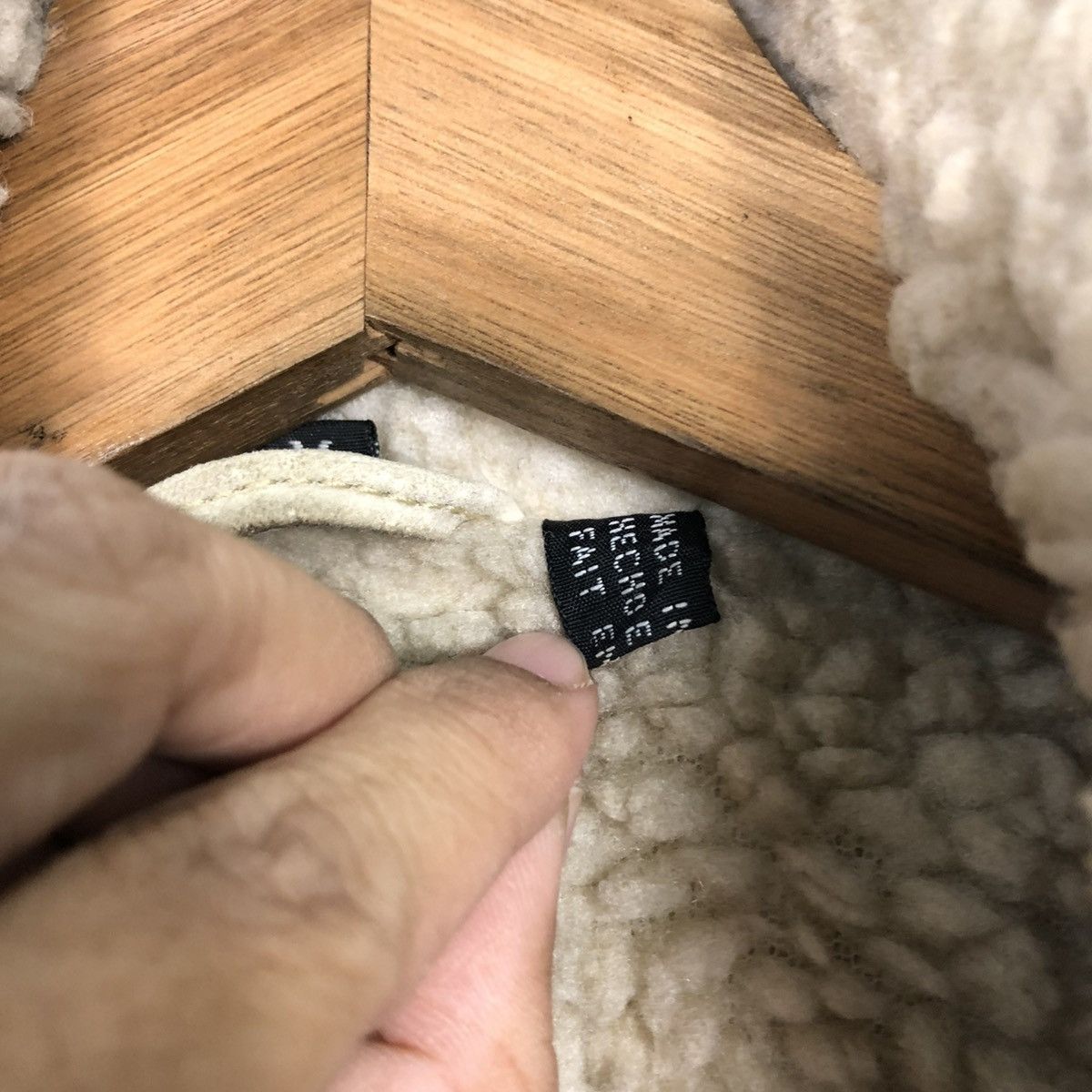 Japanese Brand 🔥VINTAGE GENUINE LEATHER JACKET RAW BLANKET ISSEY MIYAKE Size US M / EU 48-50 / 2 - 16 Thumbnail