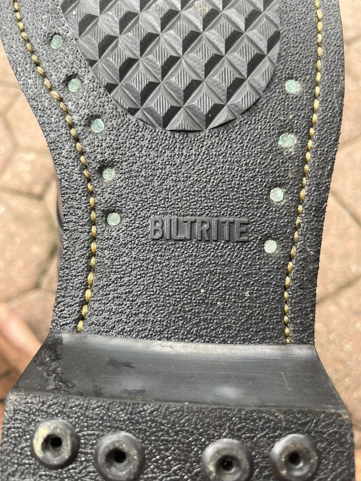 Genuine Leather × Vintage Vintage Rare Genuine Leather 1970s Combat Boots Size US 11 / EU 44 - 13 Thumbnail