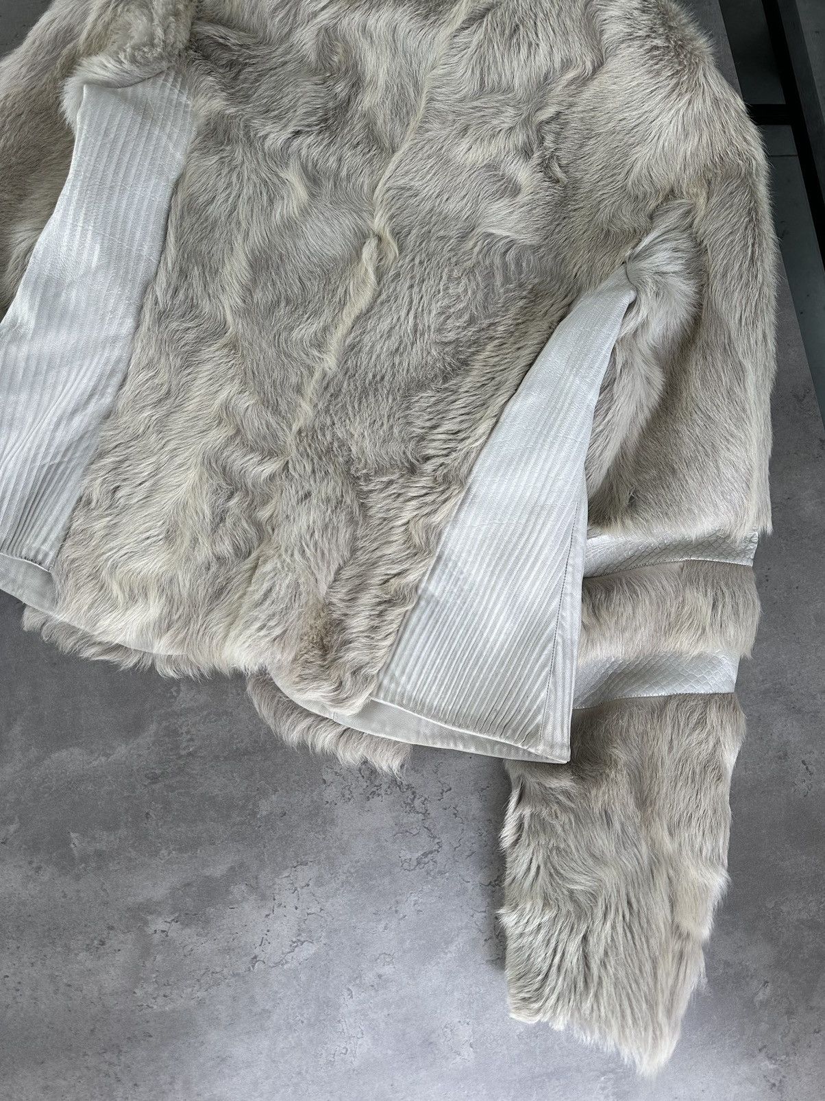 Japanese Brand Vintage Fur Leather Jacket Size XS / US 0-2 / IT 36-38 - 17 Thumbnail